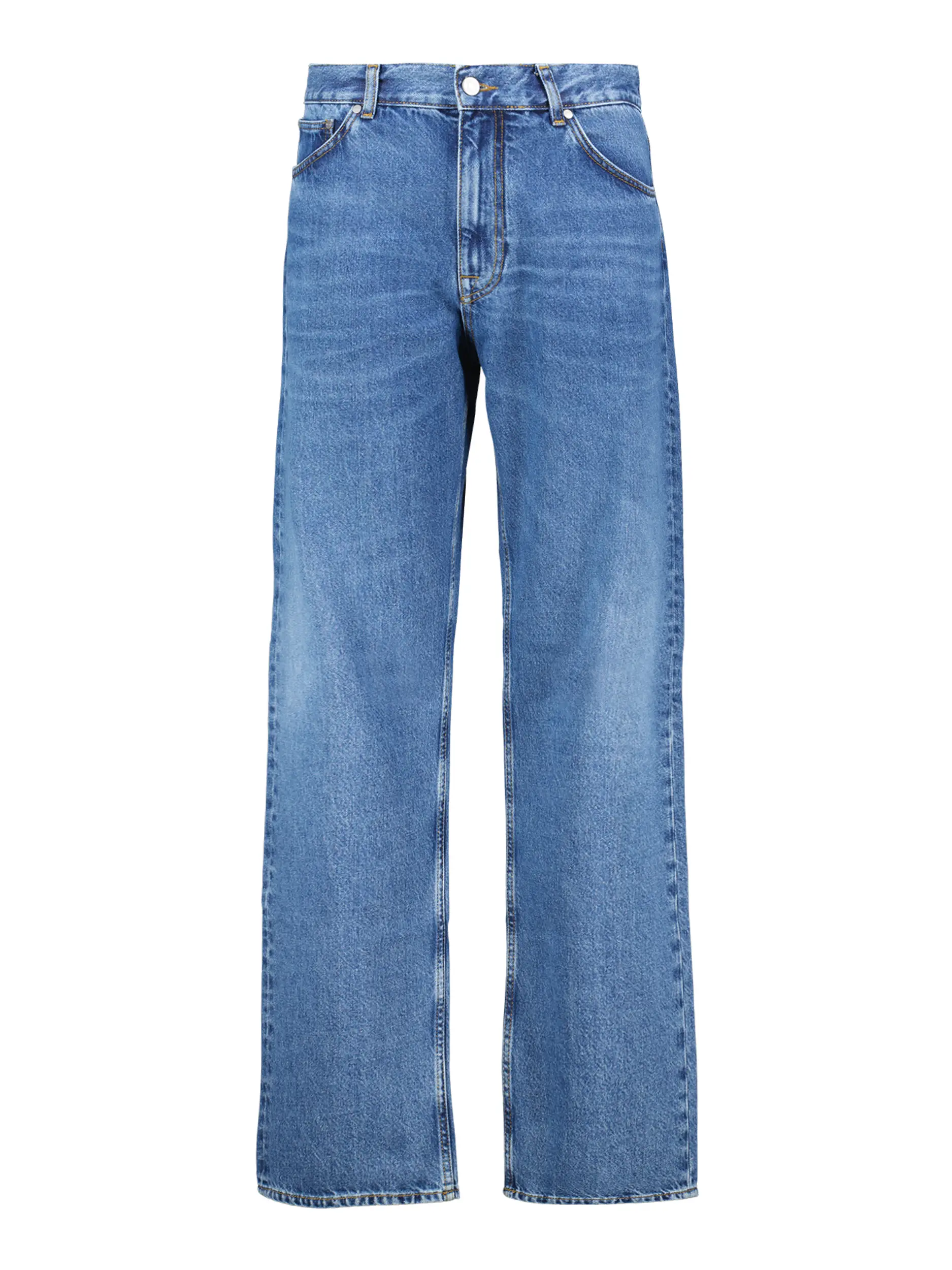 Mid Rise Relaxed Fit Jeans 'Otis' - Artikel Vorderseite - Farbe: Blau