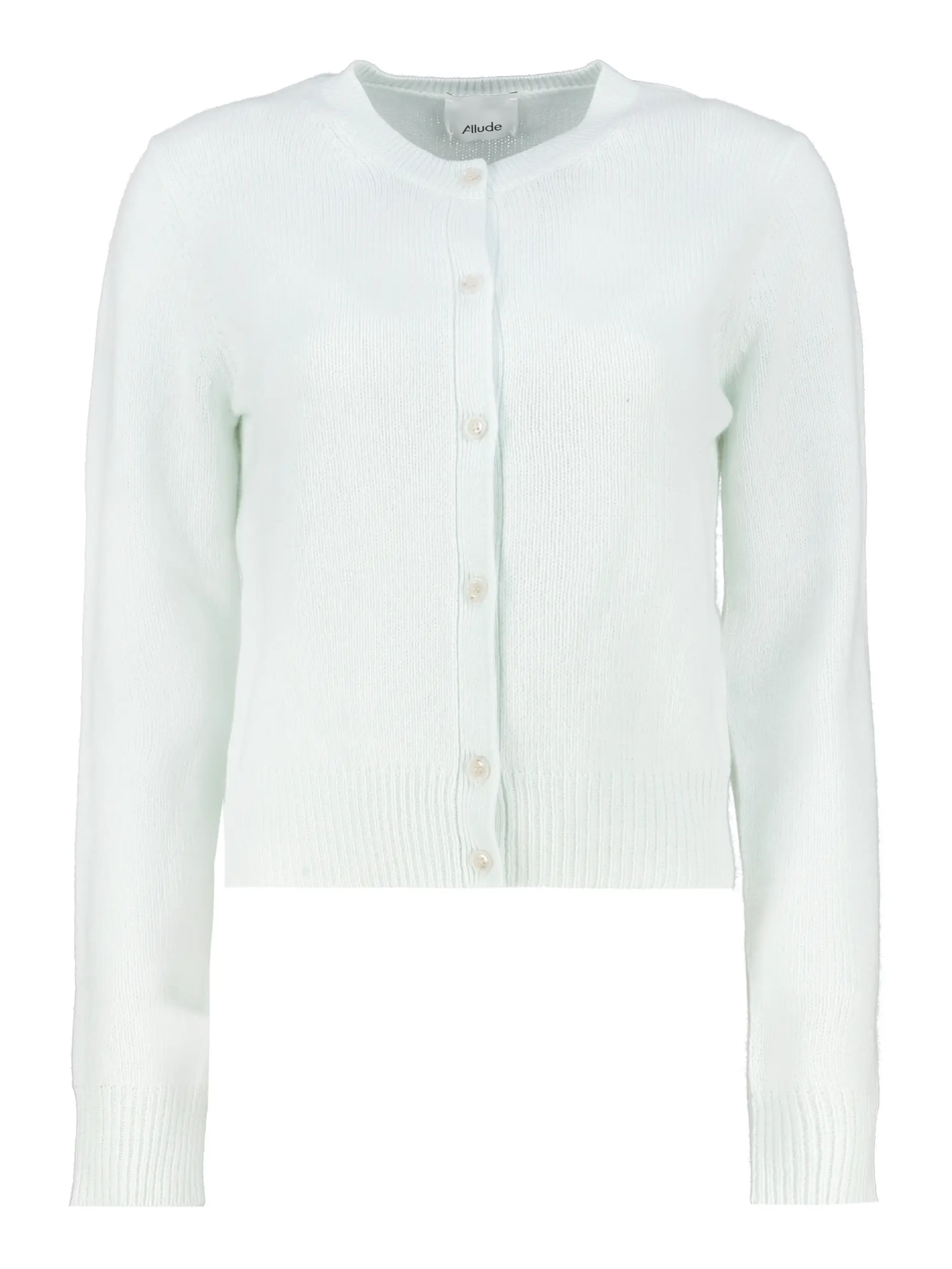 Strickjacke aus Kaschmir - Artikel Vorderseite - Farbe: Grün