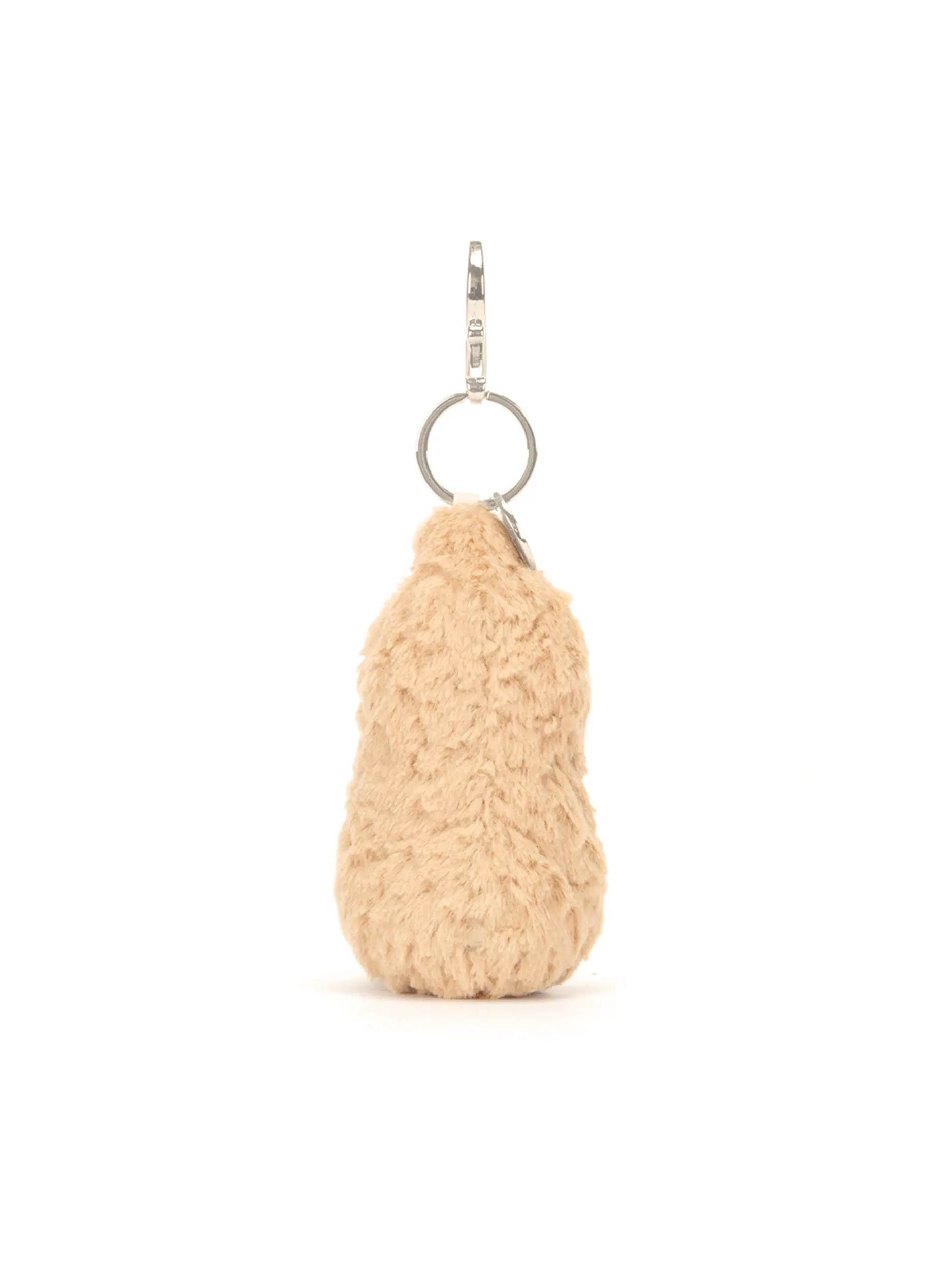 Jellycat-Anhänger 'Amuseables Peanut Bag Charm' - Artikel Rückseite - Farbe: Beige