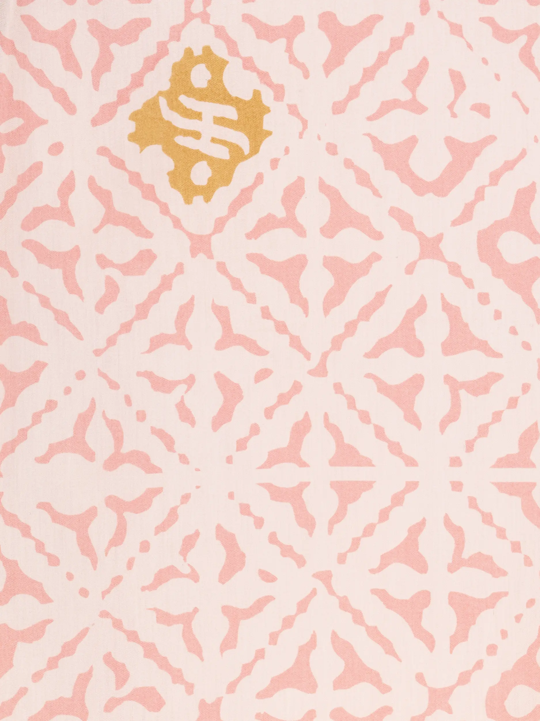 Gemustertes Tuch 'Eyes of Marrakesh' aus Seide - Artikel weitere Detailansicht 1 - Farbe: Rosa&Pink