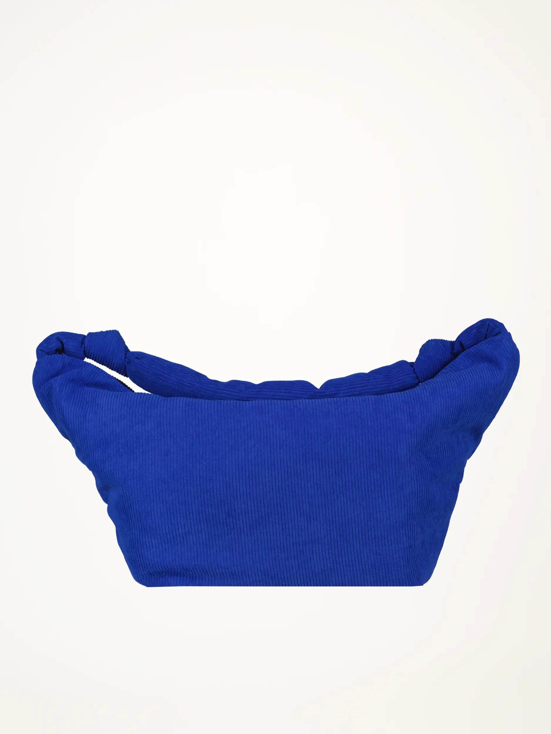 Tasche aus Cord - Artikel Rückseite - Farbe: Blau