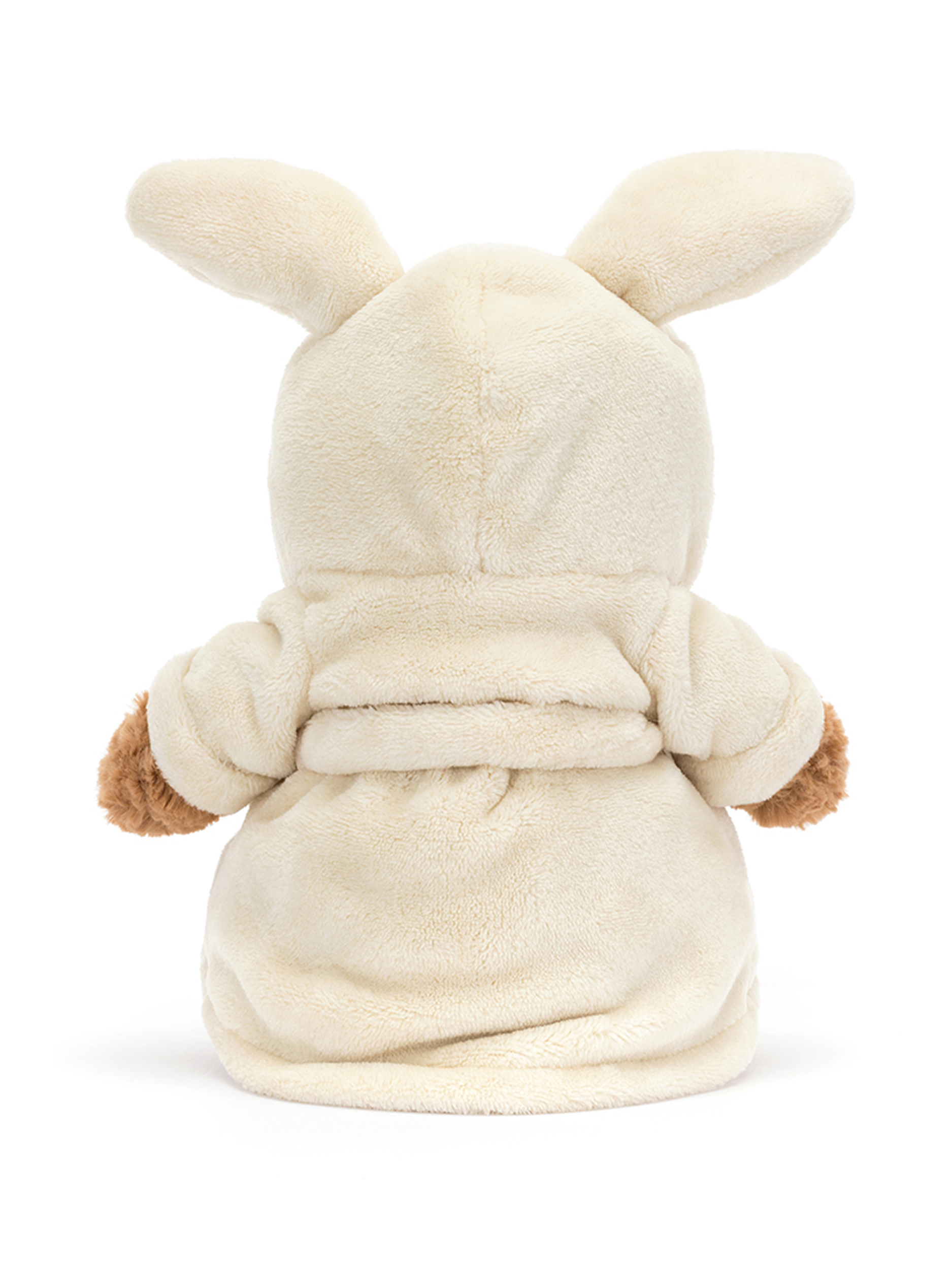 Jellycat-Stofftier 'Bartholomew Bear Bathrobe' - Artikel Rückseite - Farbe: Braun
