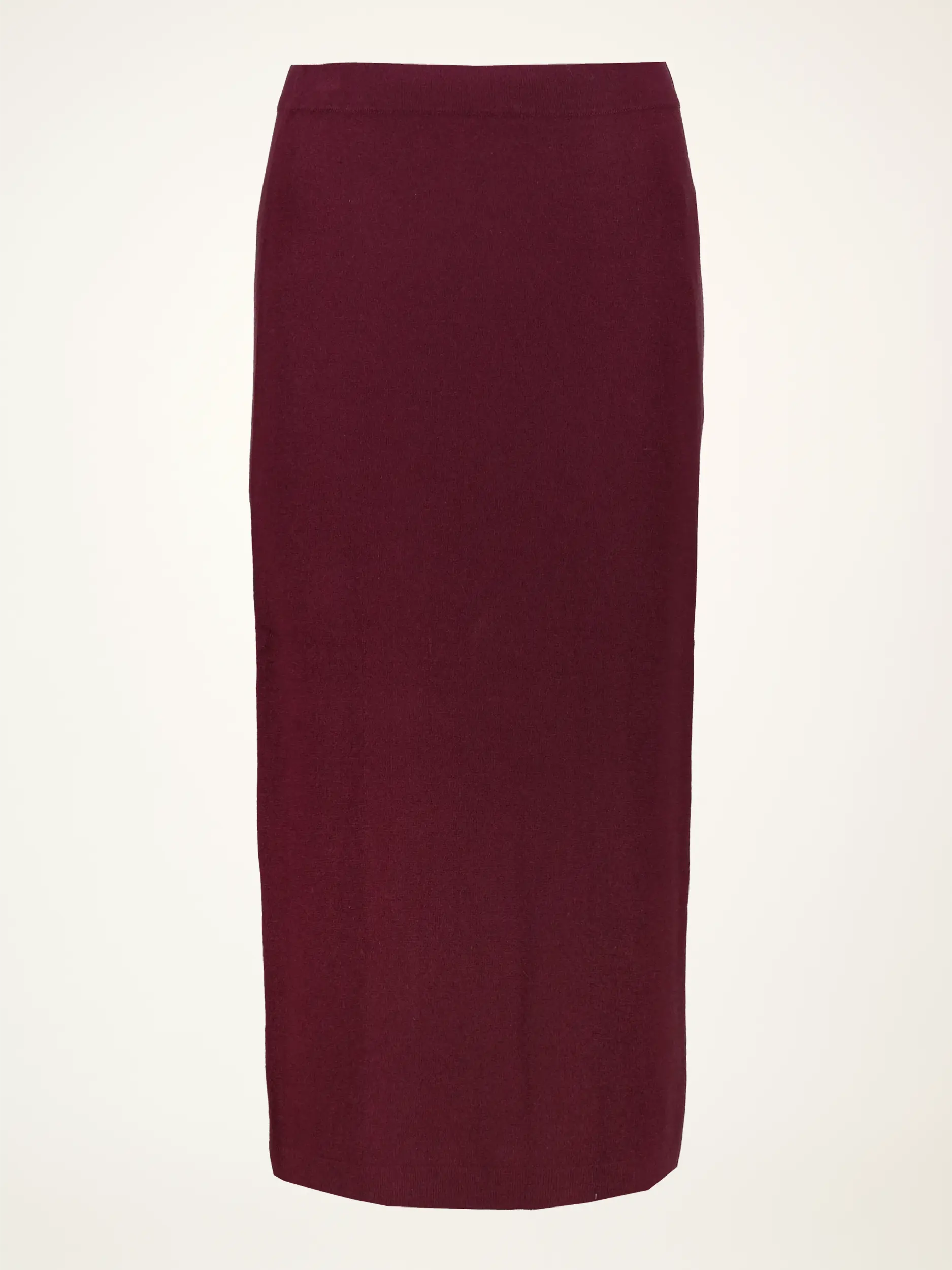 Midi Wollrock - Artikelansicht - Farbe: Rot