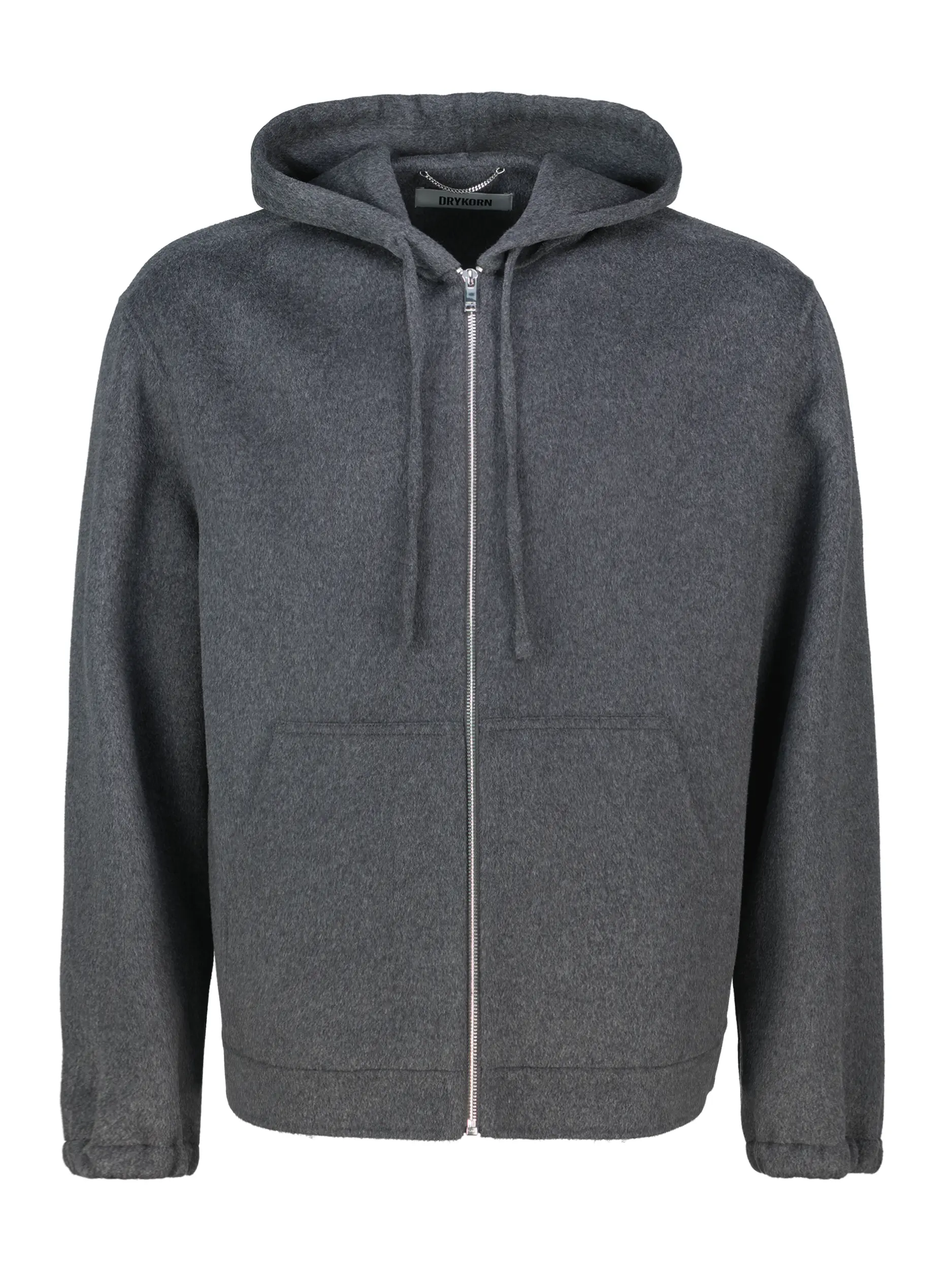 Wolljacke 'Noleno' - Artikel Vorderseite - Farbe: Grau