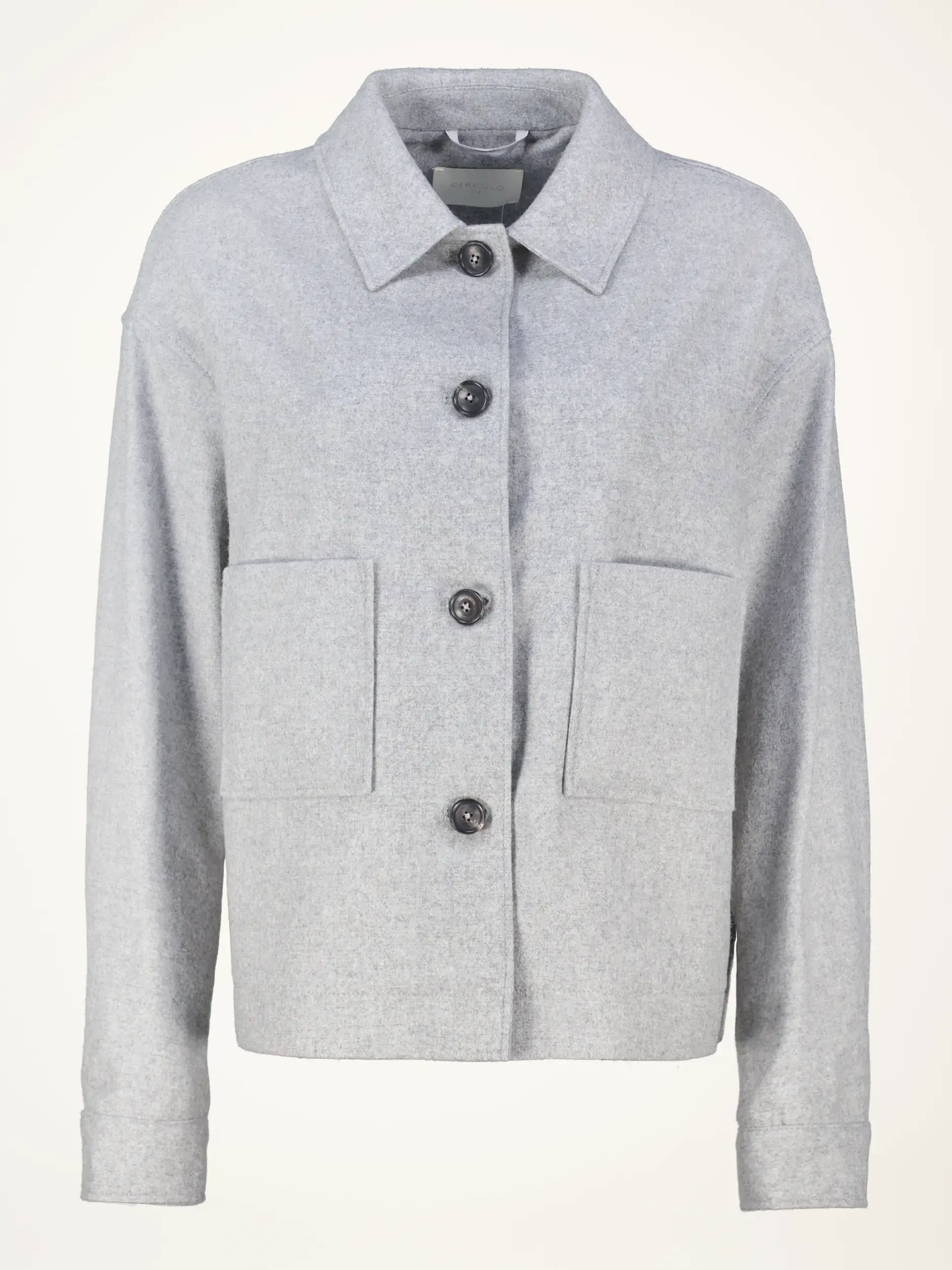 Jacke aus Woll-Mix - Artikelansicht - Farbe: Grau