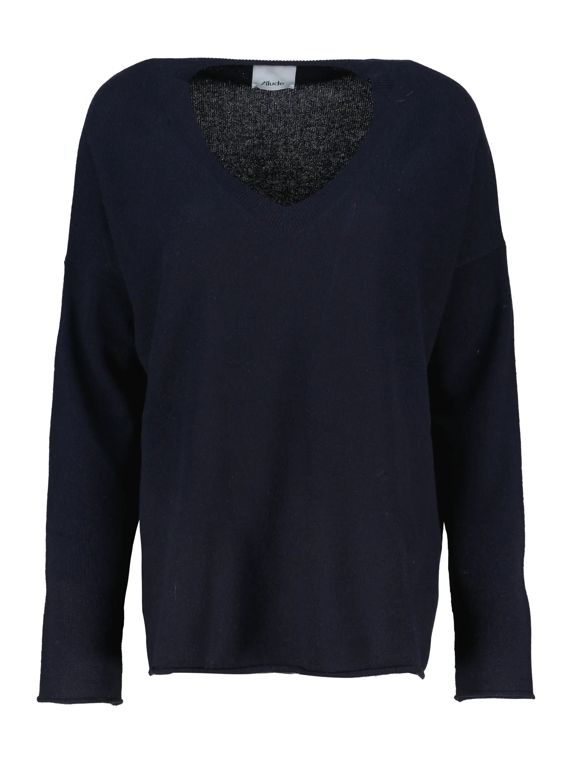 Pullover aus Kaschmir - Artikel Vorderseite - Farbe: Blau