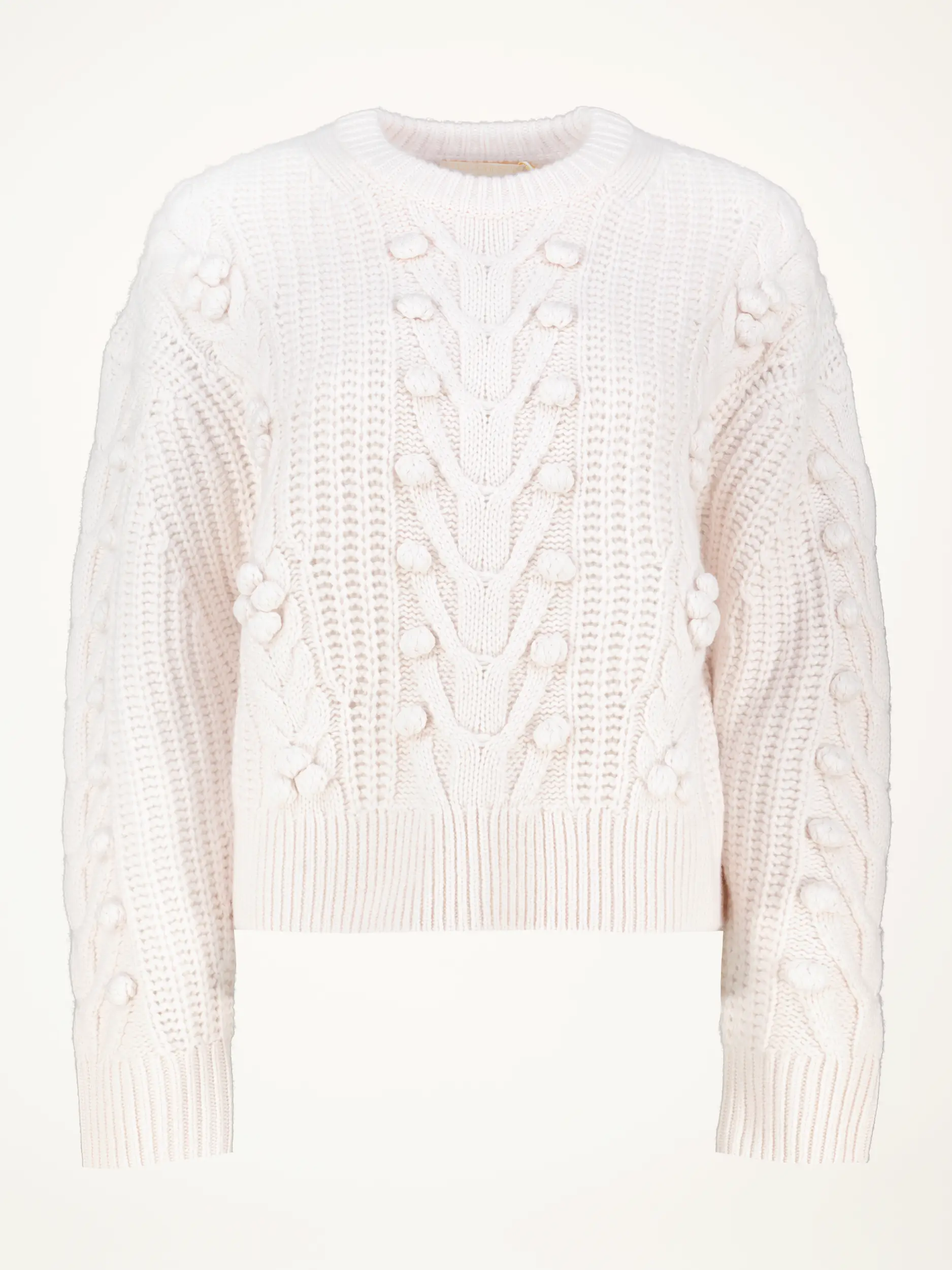 Pullover 'Indra' aus Wolle langarm - Artikelansicht - Farbe: Creme