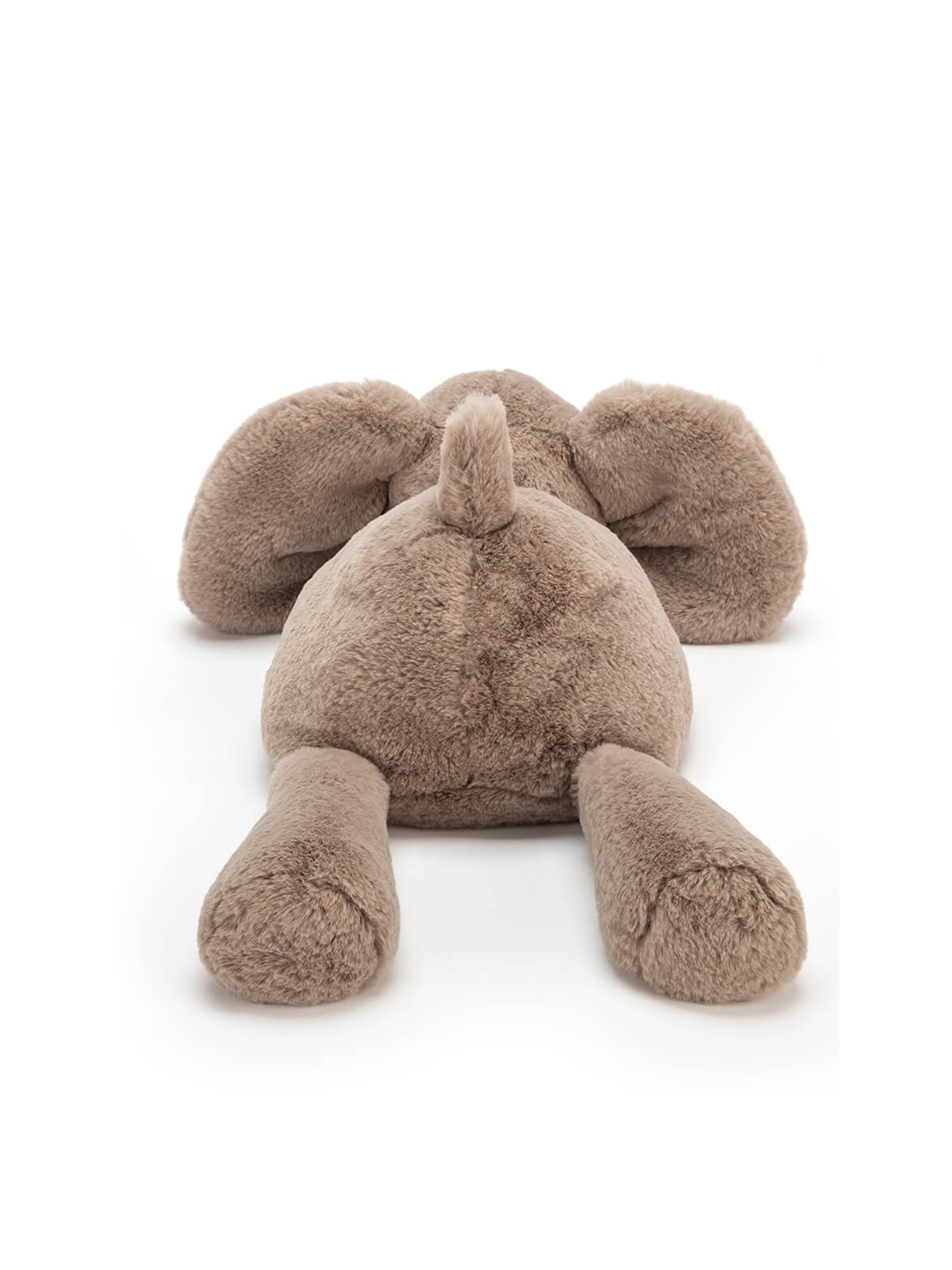 Jellycat-Stofftier 'Smudge Elephant Medium' - Artikel Rückseite - Farbe: Grau