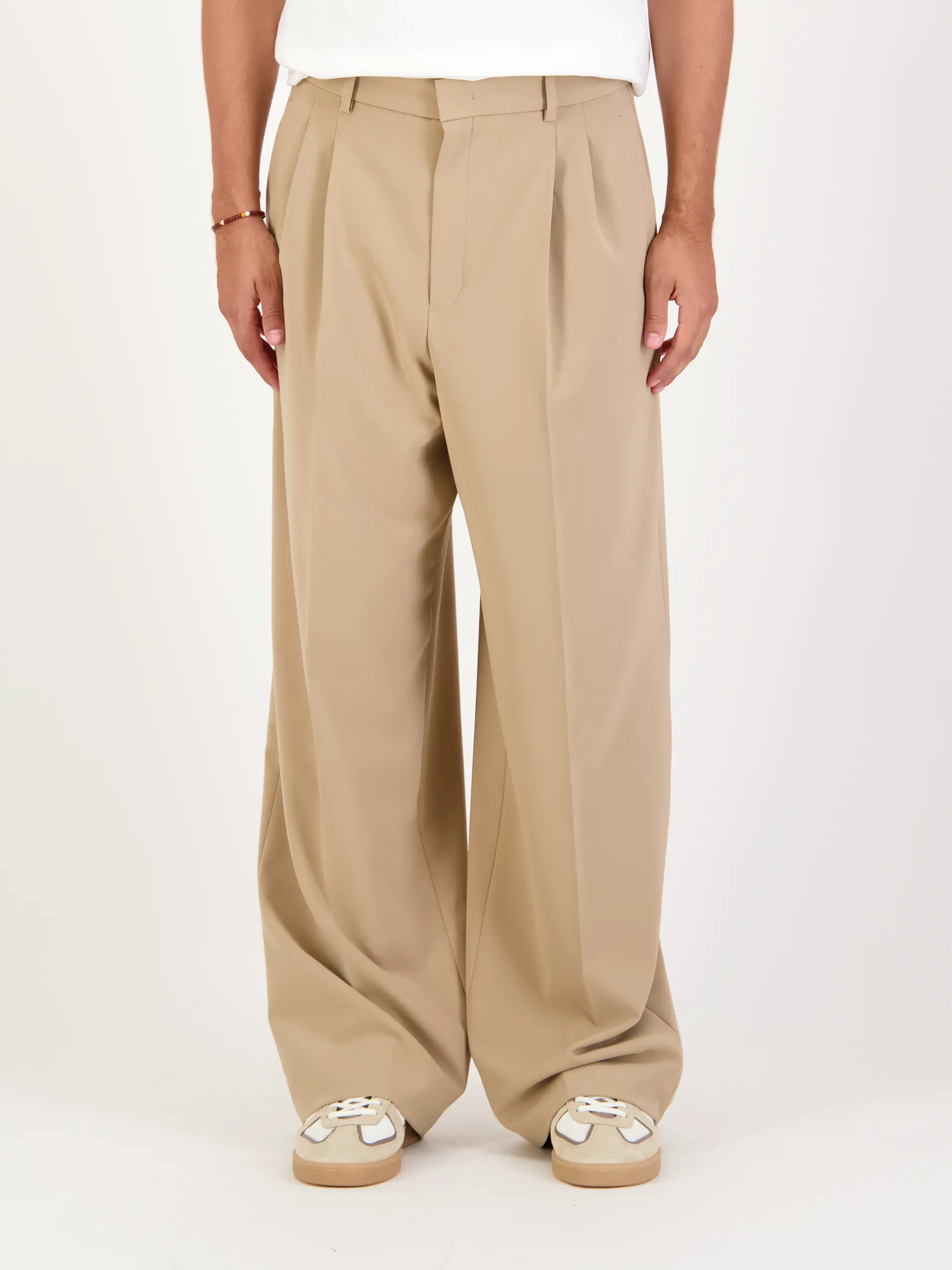 Unisex Hose 'Noa' - Artikel weitere Detailansicht 1 - Farbe: Beige