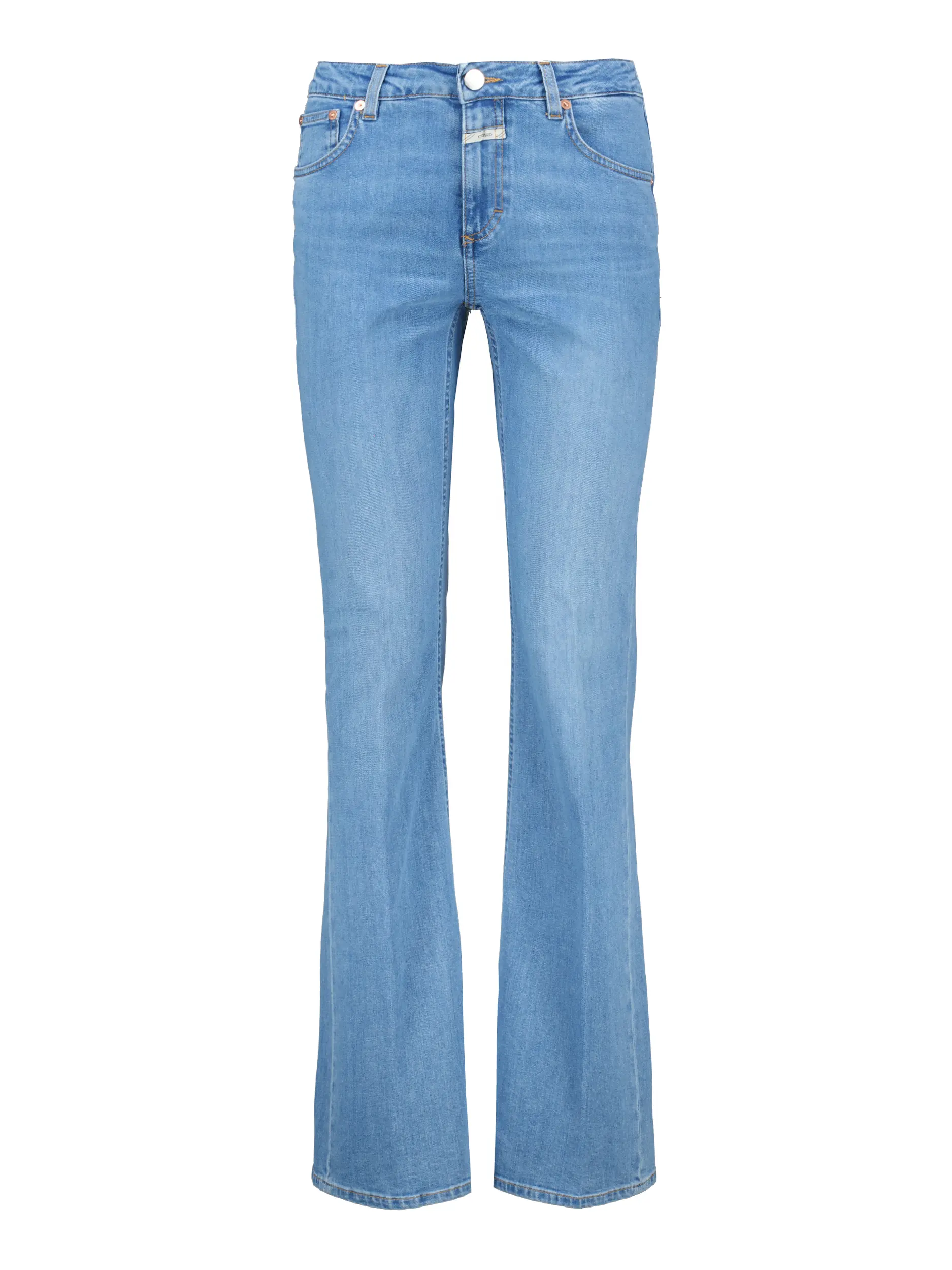 Low Rise Straight Leg Jeans 'Jovanna' - Artikel Vorderseite - Farbe: Blau