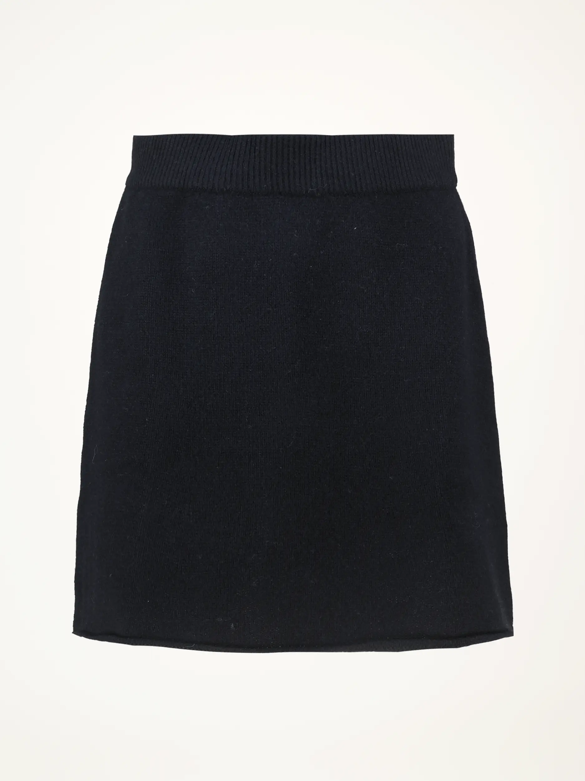 Mini Strickrock Studio 'Laura' aus Kaschmir - Artikel Rückseite - Farbe: Schwarz