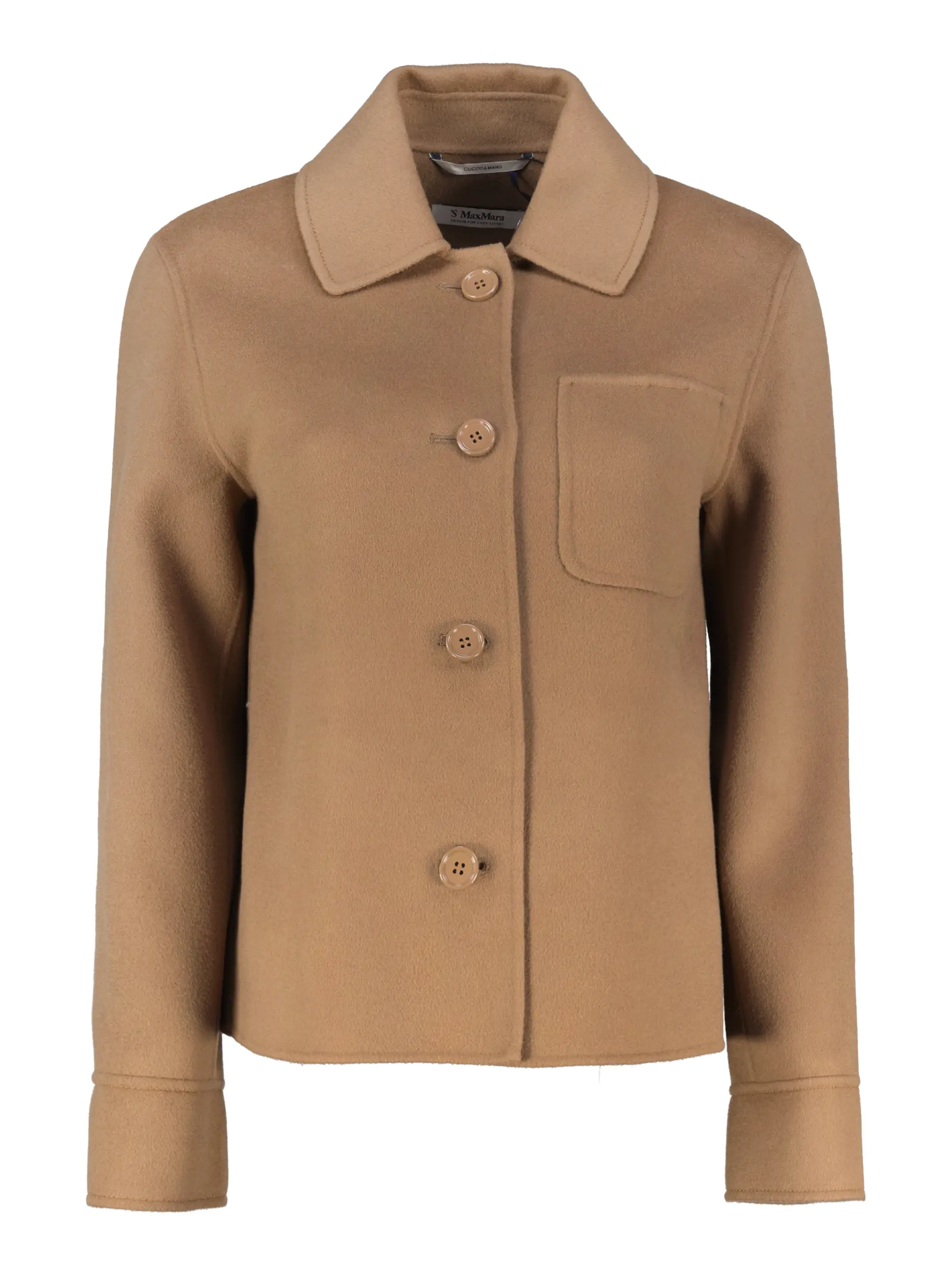 Wolljacke 'Winter' - Artikel Vorderseite - Farbe: Braun