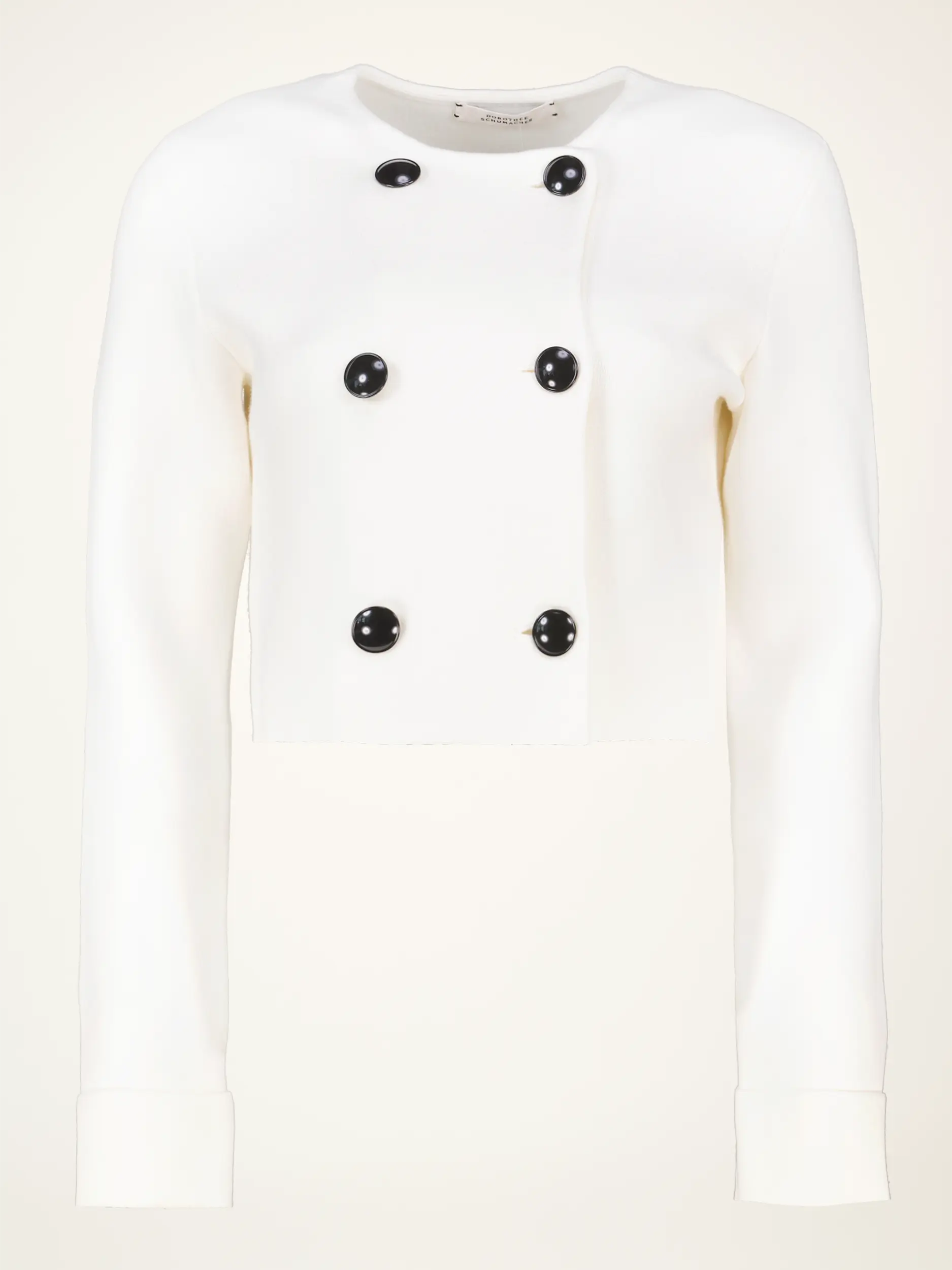 Wolljacke 'Sharp ambition' - Artikelansicht - Farbe: Creme