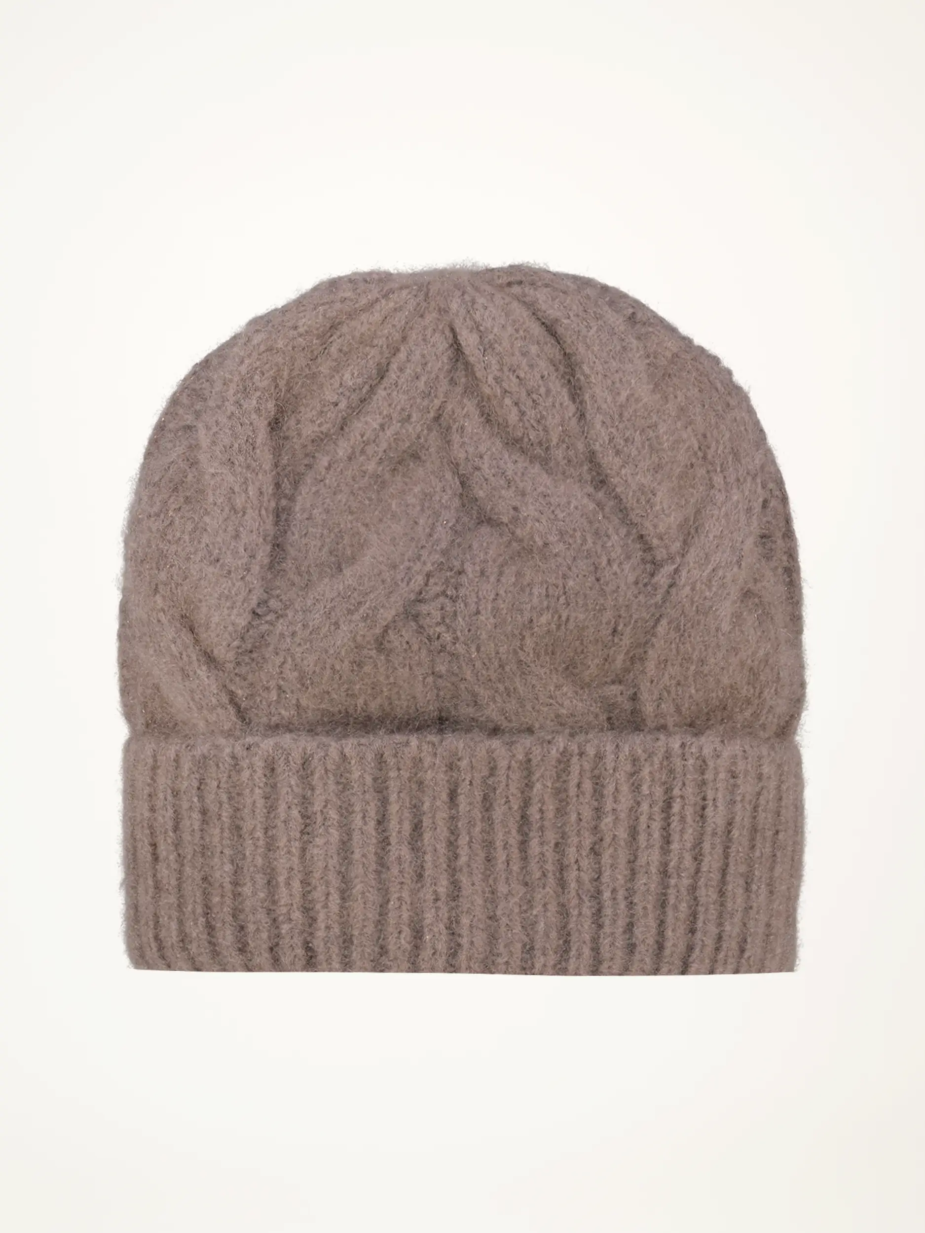 Mütze aus Kaschmir Mix - Artikelansicht - Farbe: Braun