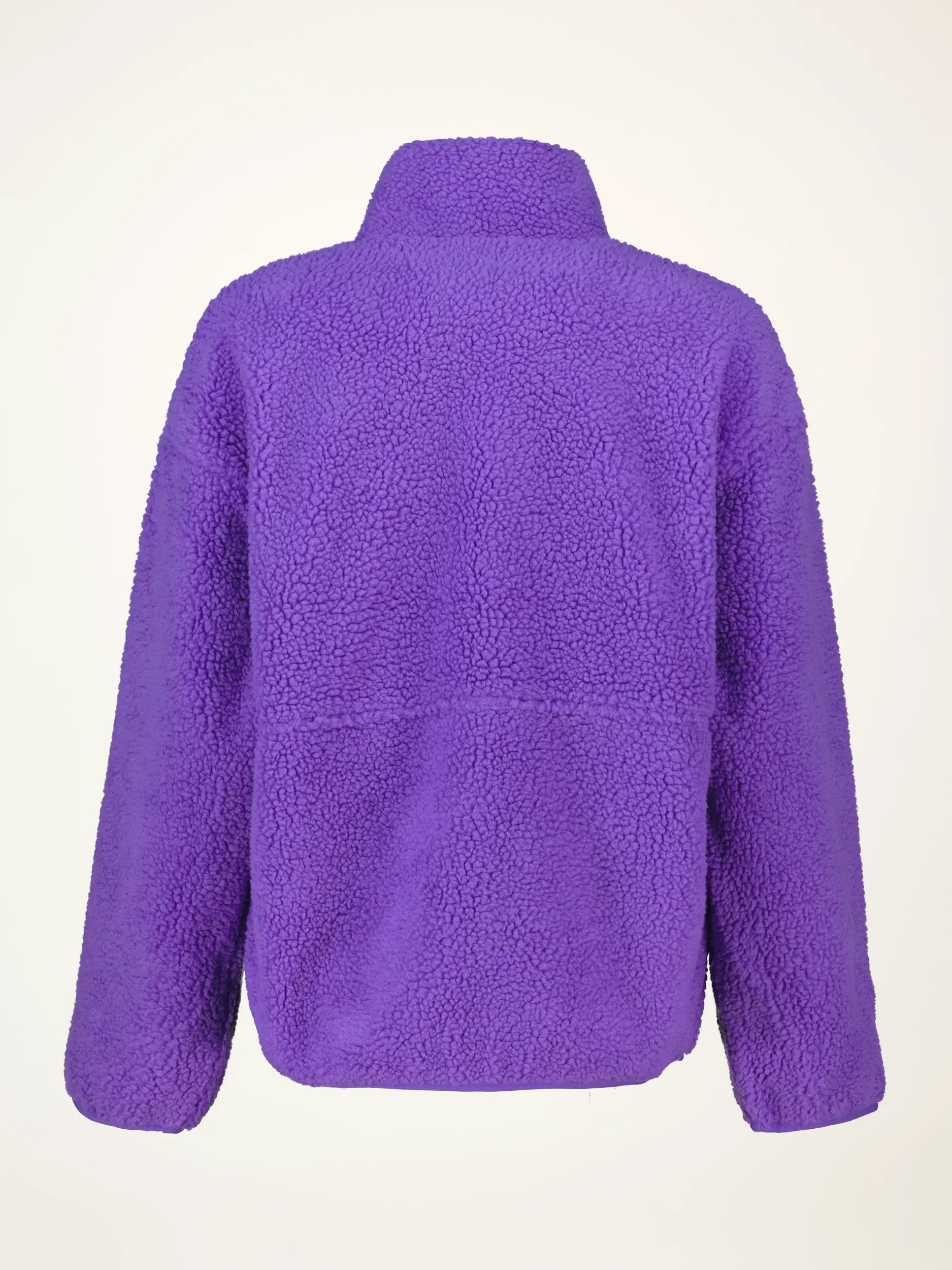 Oversized Jacke aus Bouclé - Artikel Rückseite