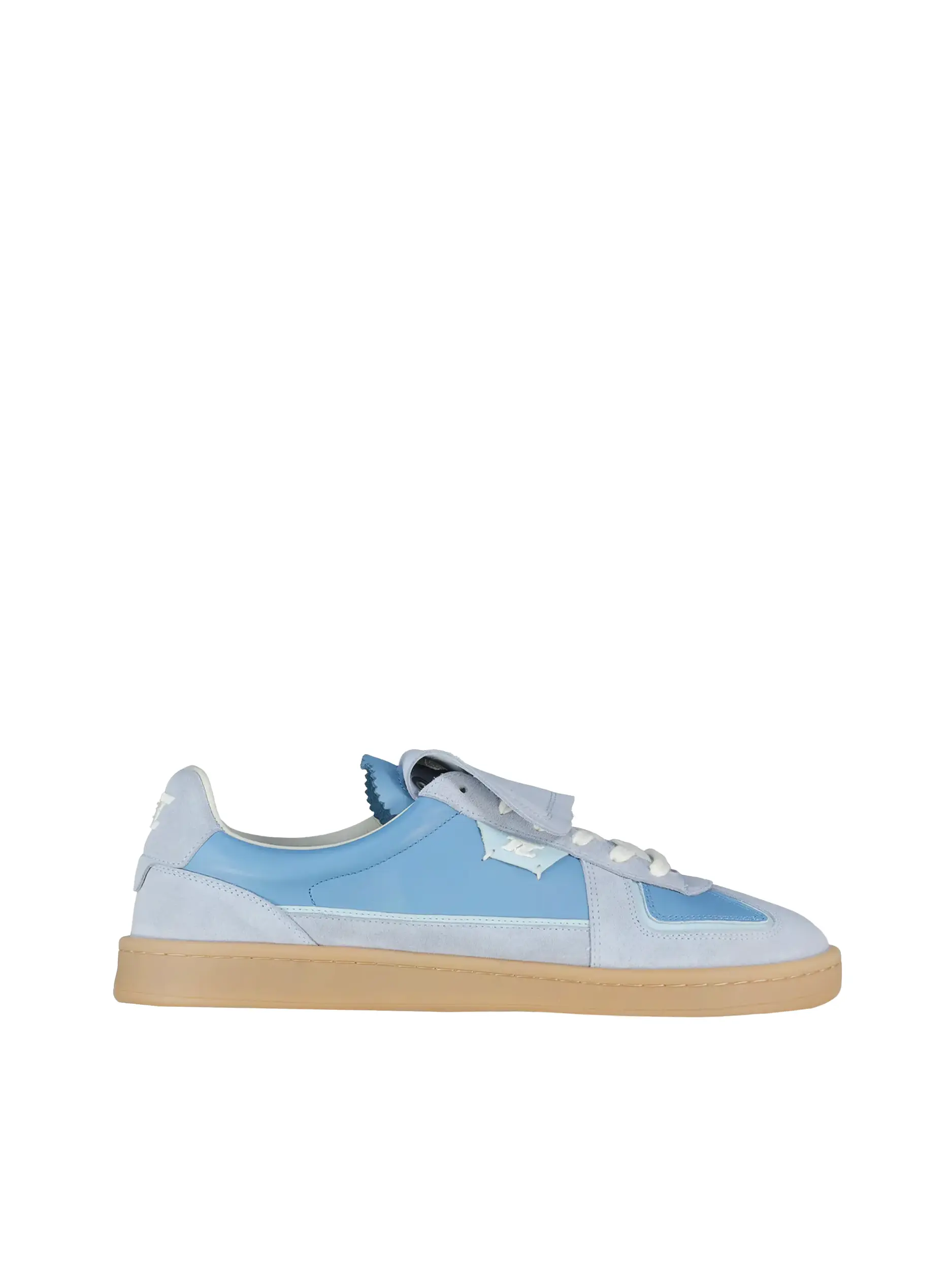 Sneaker 'Big Bang' aus Leder - Artikel Vorderseite - Farbe: Blau