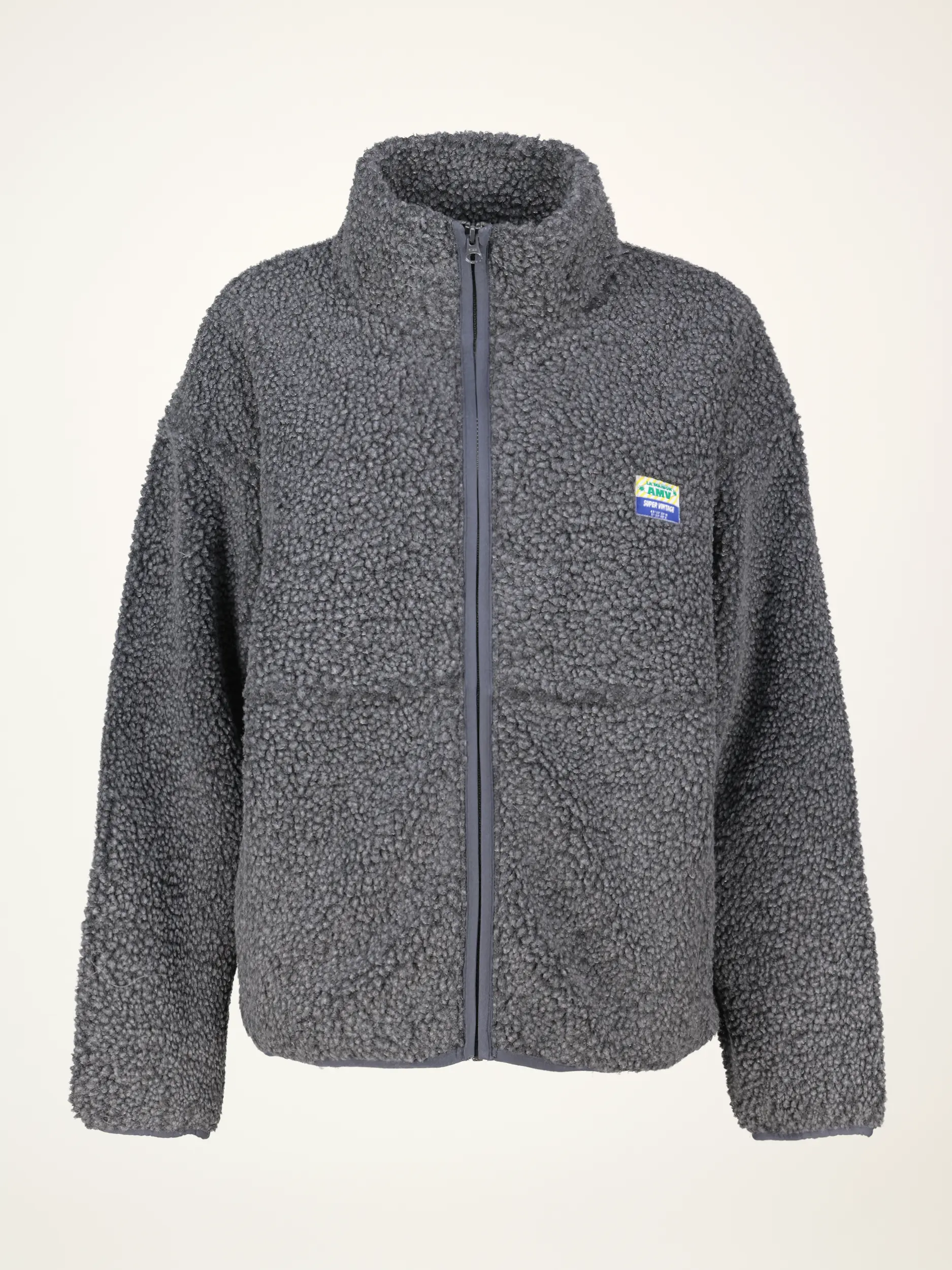 Oversized Jacke aus Bouclé - Artikelansicht - Farbe: Grau