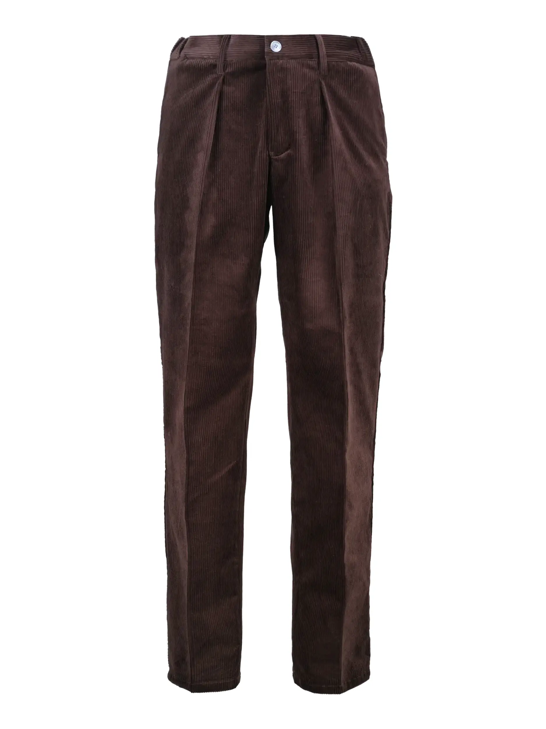 Cordhose - Artikel Vorderseite - Farbe: Braun
