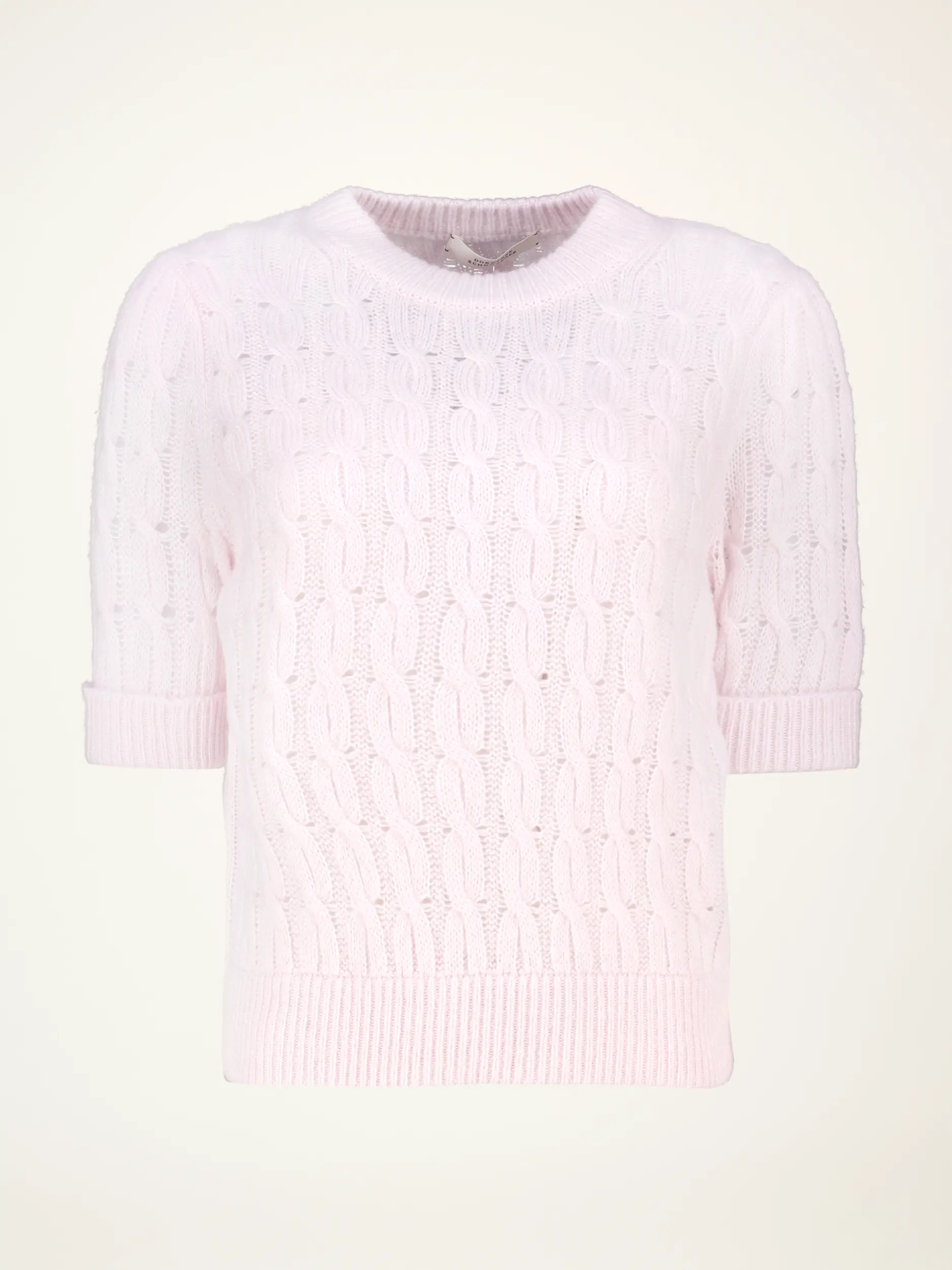 Pullover 'Sheer Softness aus Woll-Mix kurzarm - Artikelansicht - Farbe: Rosa&Pink