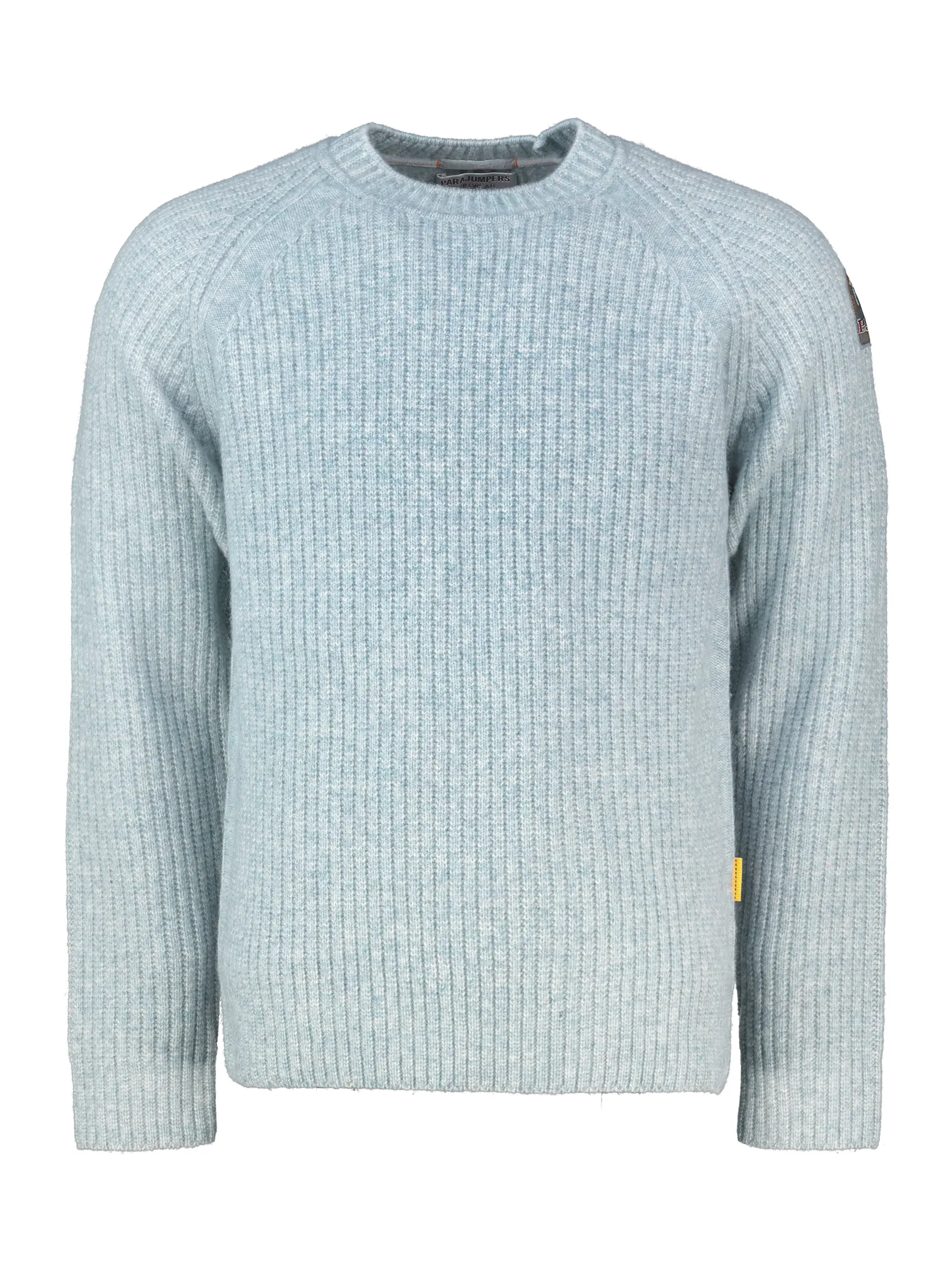 Pullover 'Barrow' aus Woll-Mix langarm - Artikel Vorderseite - Farbe: Grün