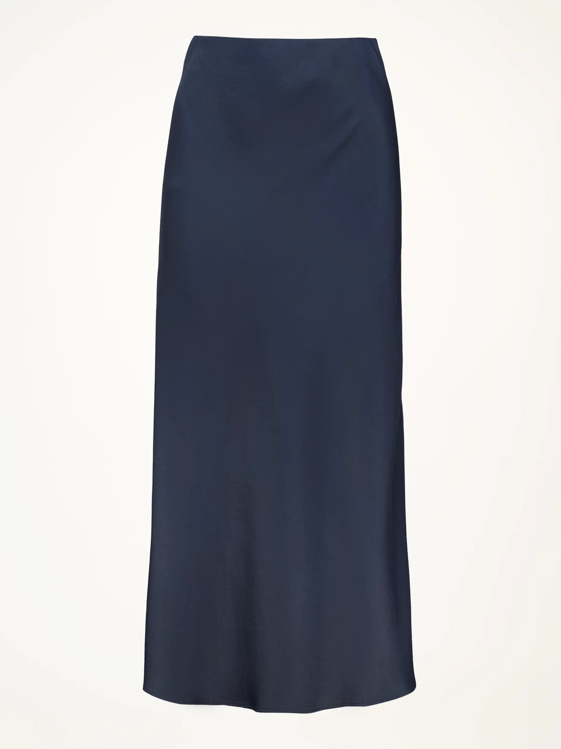 Midi Satinrock 'Ura' - Artikelansicht - Farbe: Blau