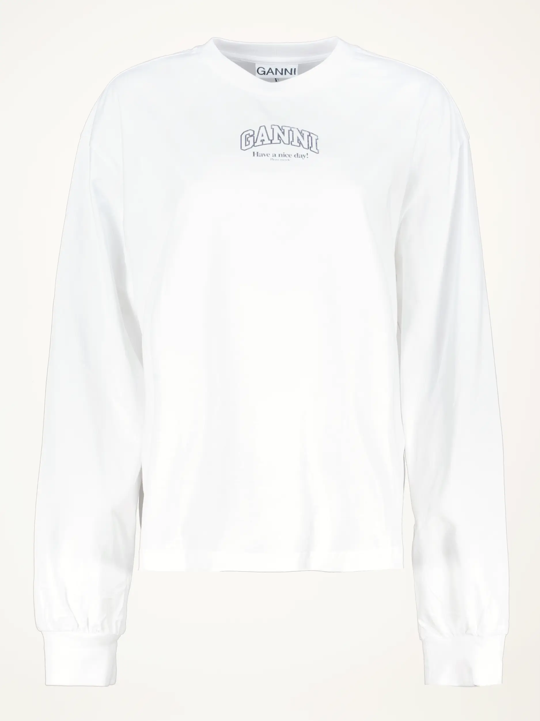 Shirt langarm - Artikelansicht - Farbe: Weiß