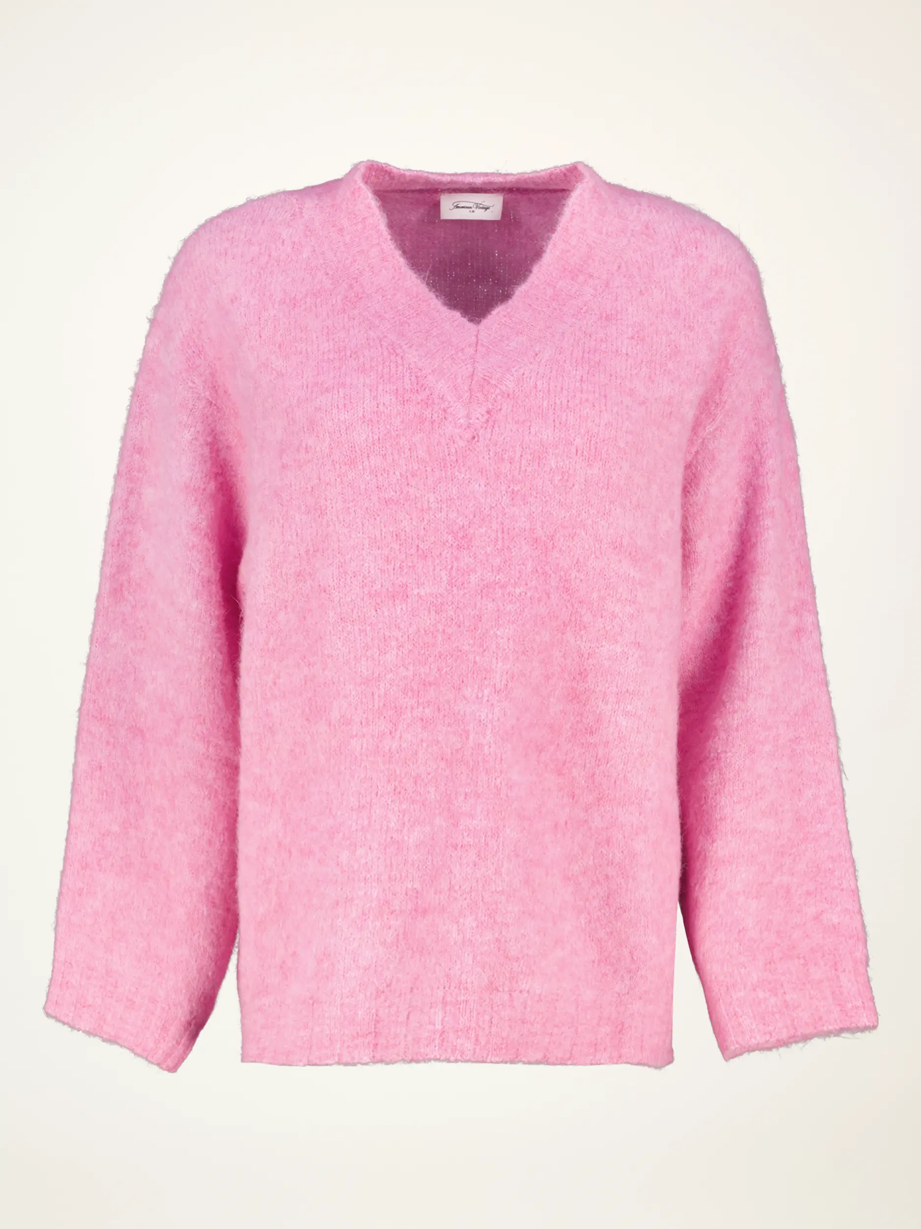 Pullover langarm - Artikel Vorderseite - Farbe: Rosa&Pink