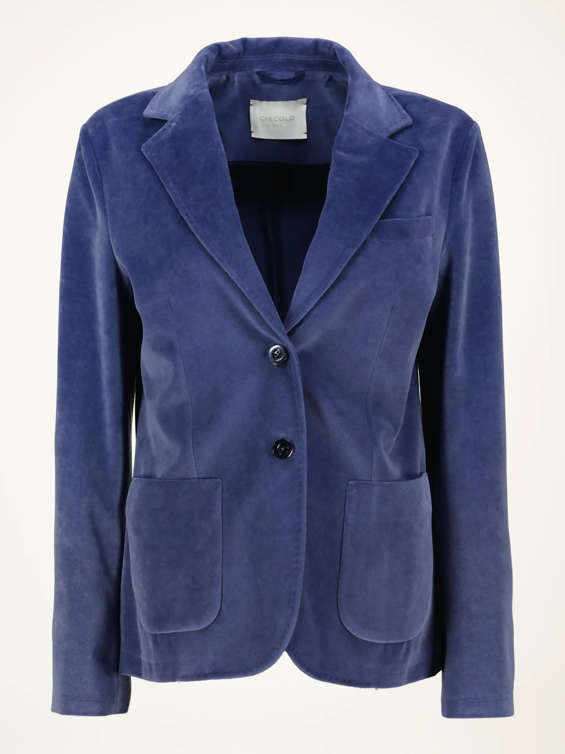 Samtblazer - Artikelansicht - Farbe: Blau
