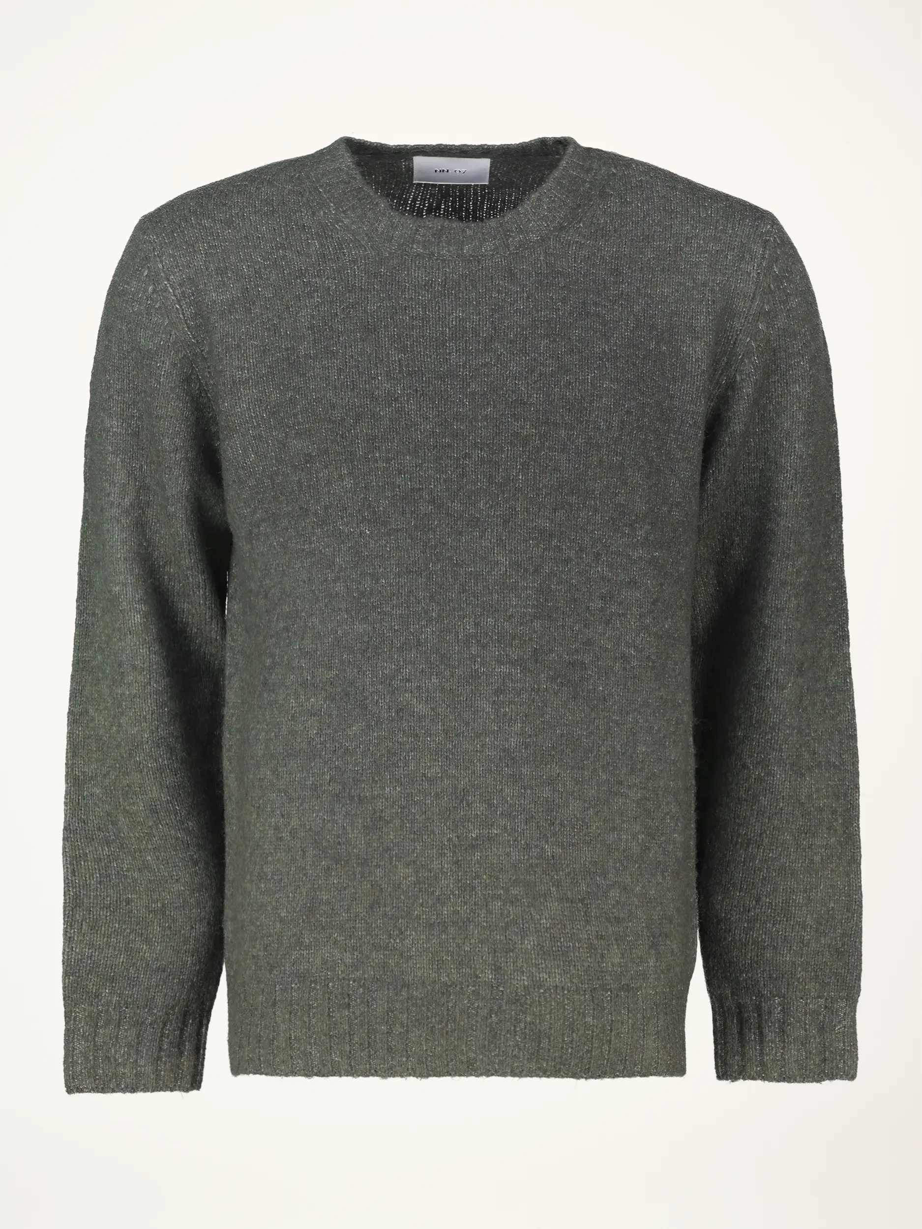 Pullover 'Lee' aus Merinowoll-Mix langarm - Artikelansicht - Farbe: Grün