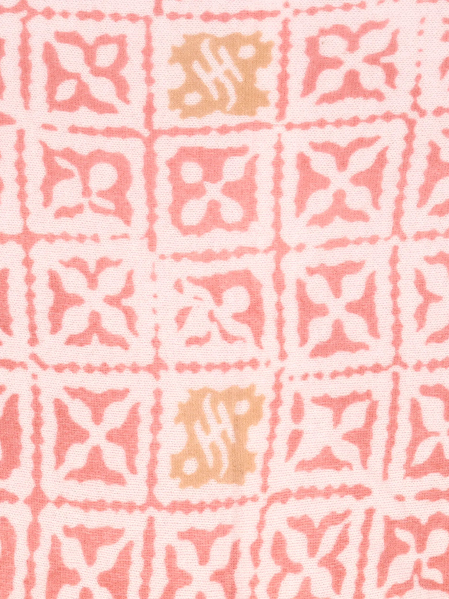 Gemustertes Dreieckstuch 'Eyes of Marrakesh' aus Kaschmir - Artikel weitere Detailansicht 1 - Farbe: Rosa&Pink