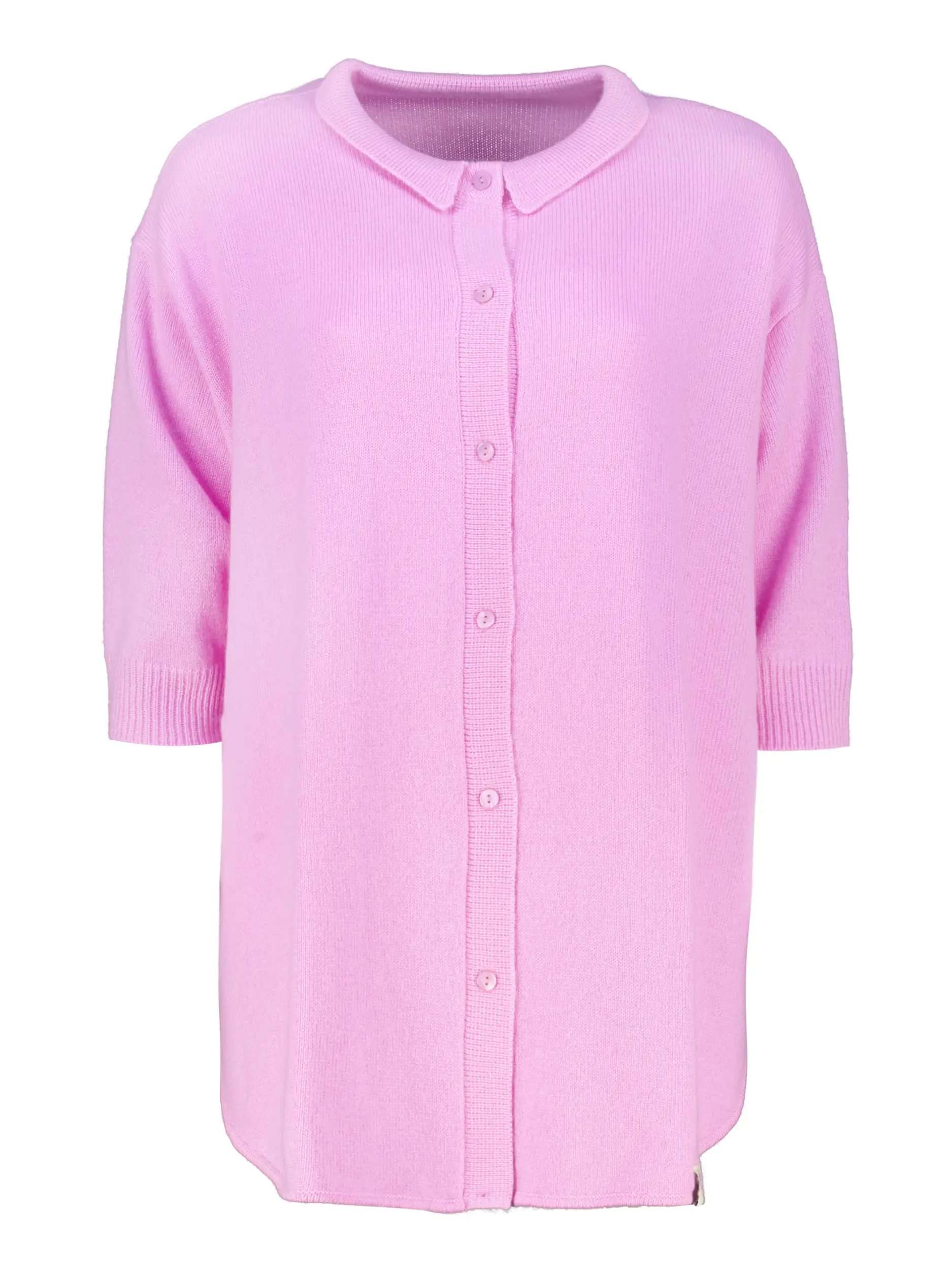 Strickjacke aus Kaschmir Mix - Artikel Vorderseite - Farbe: Rot