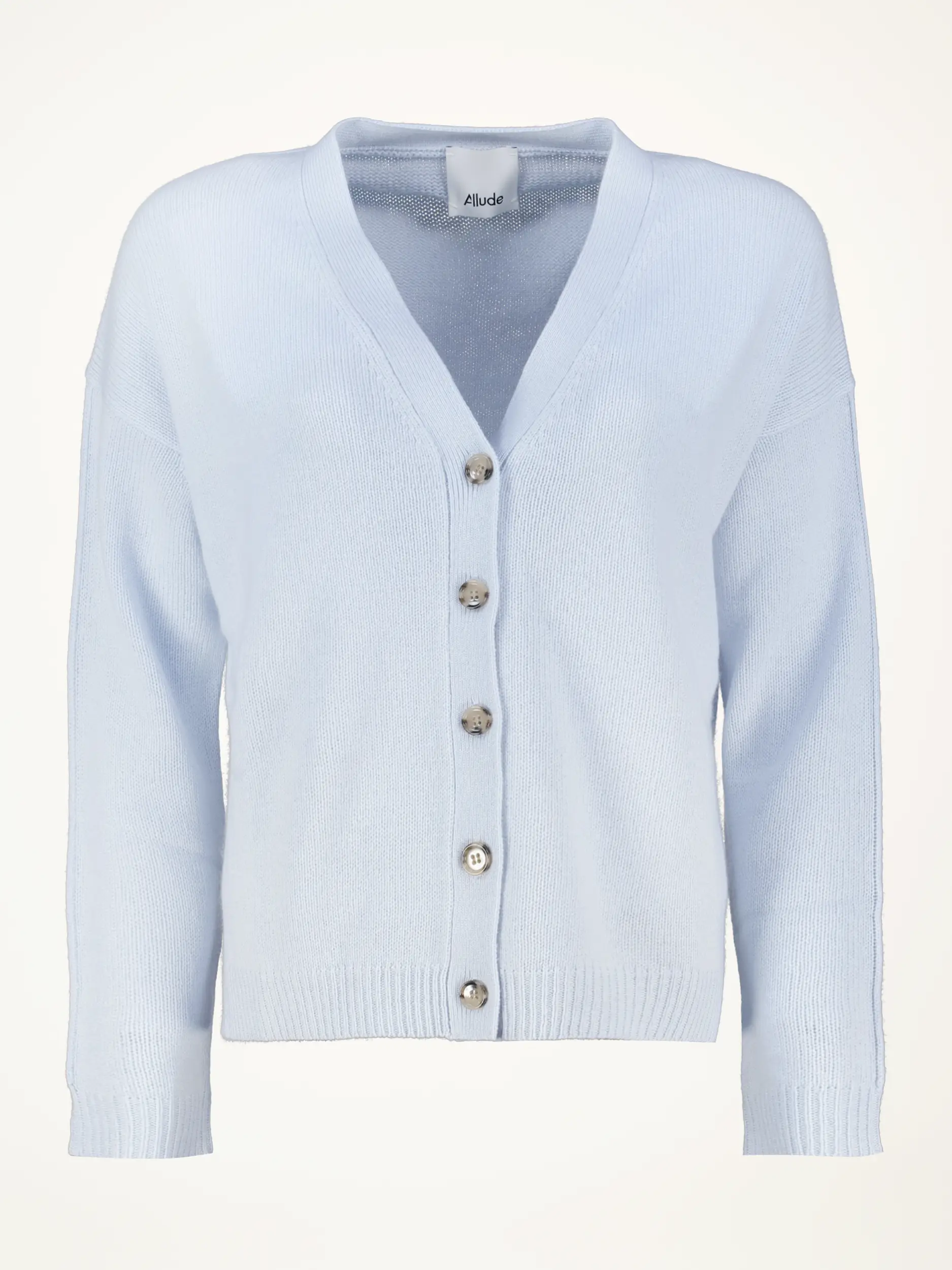 Strickjacke aus Kaschmir - Artikelansicht - Farbe: Blau