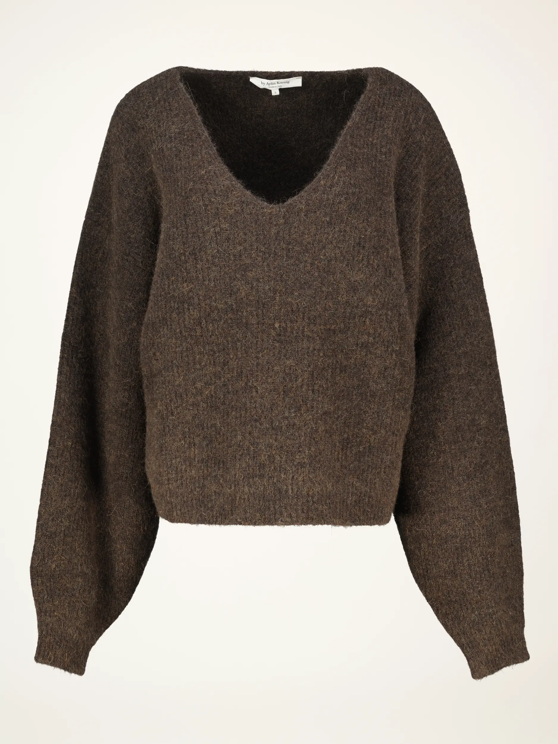 Pullover 'Paris' langarm - Artikelansicht - Farbe: Braun Pullover 'Paris' langarm - Artikelansicht - Farbe: Braun