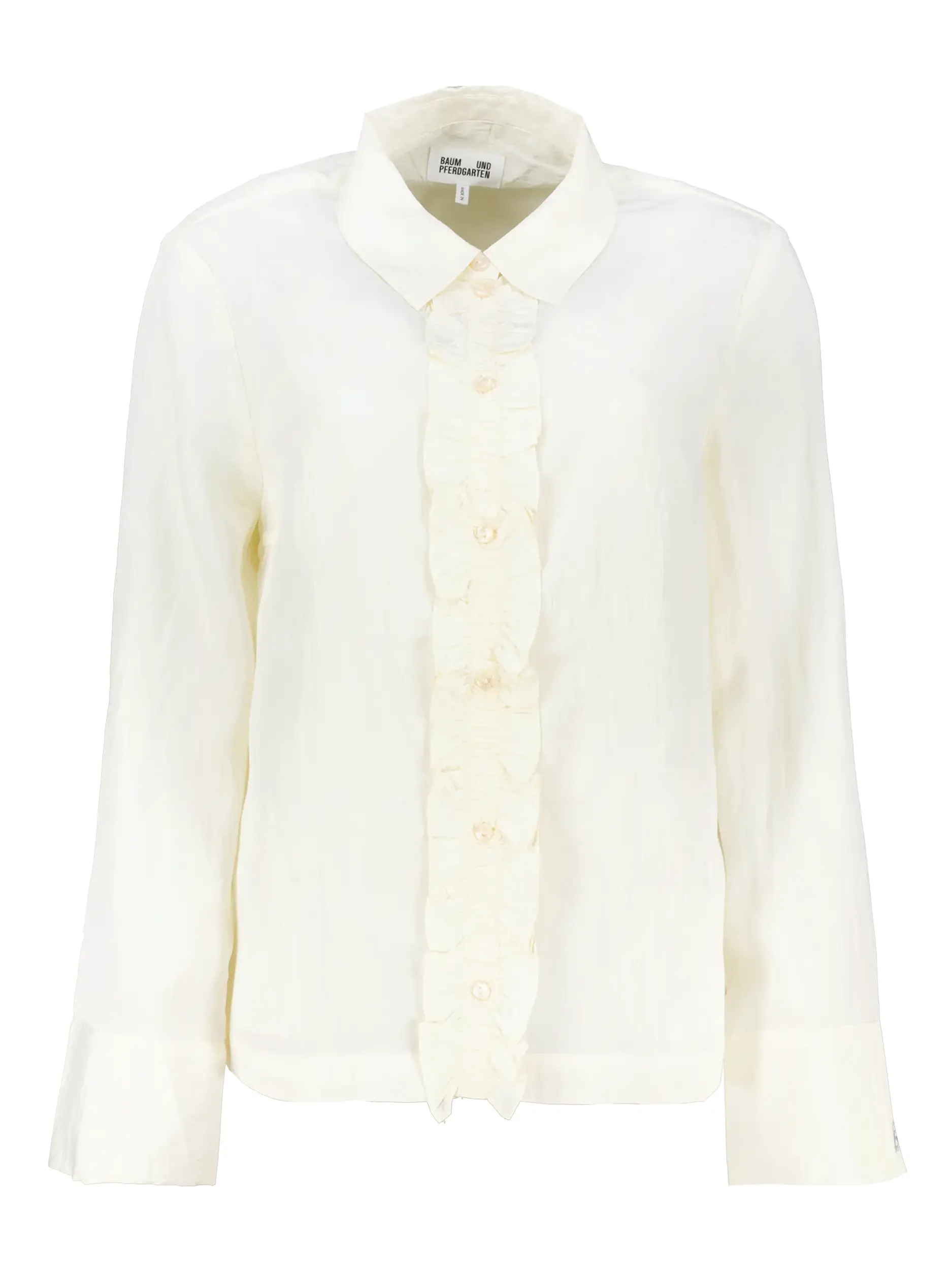 Bluse langarm - Artikel Vorderseite - Farbe: Creme