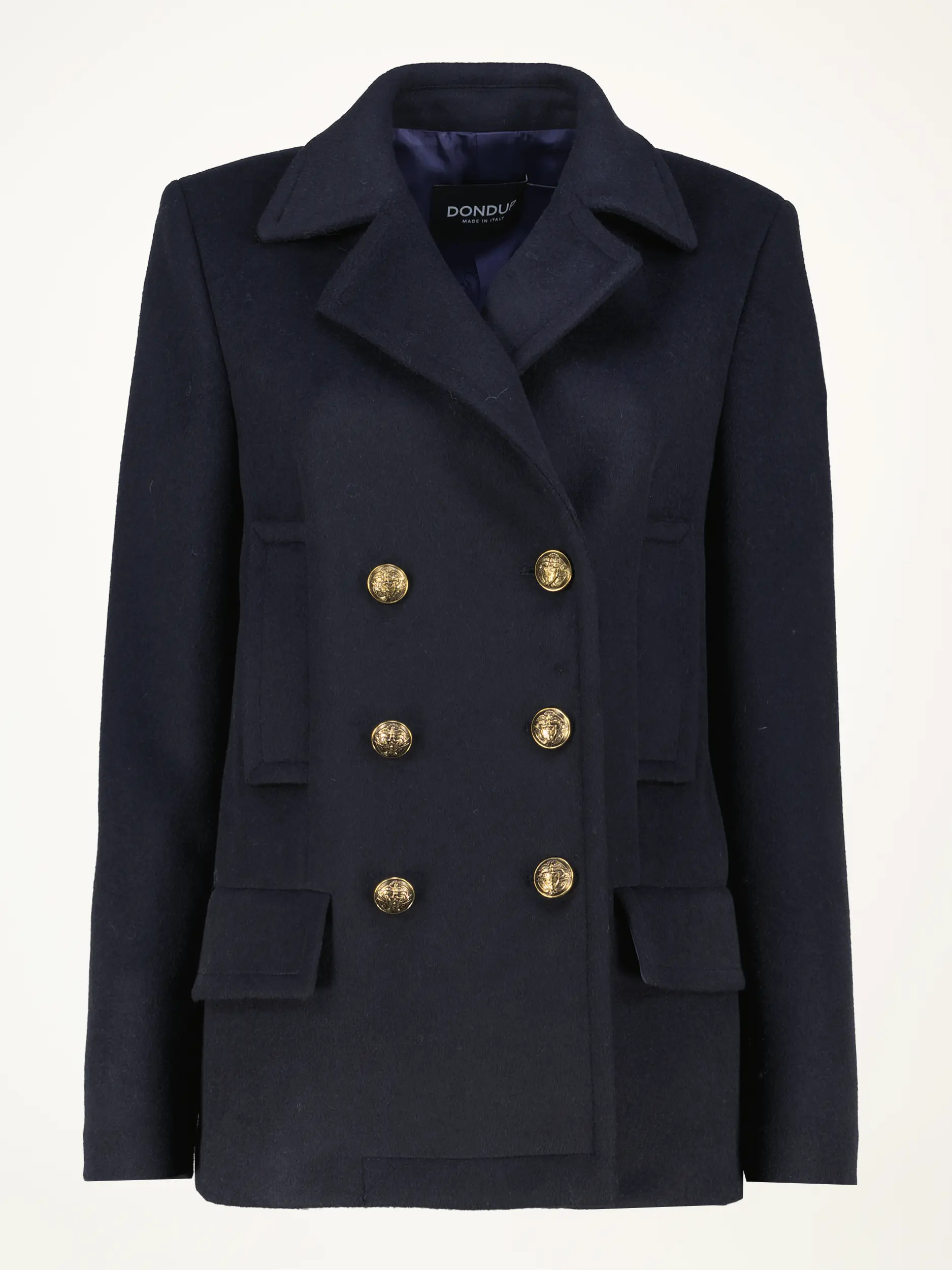 Cabanjacke aus Woll-Mix - Artikelansicht - Farbe: Blau