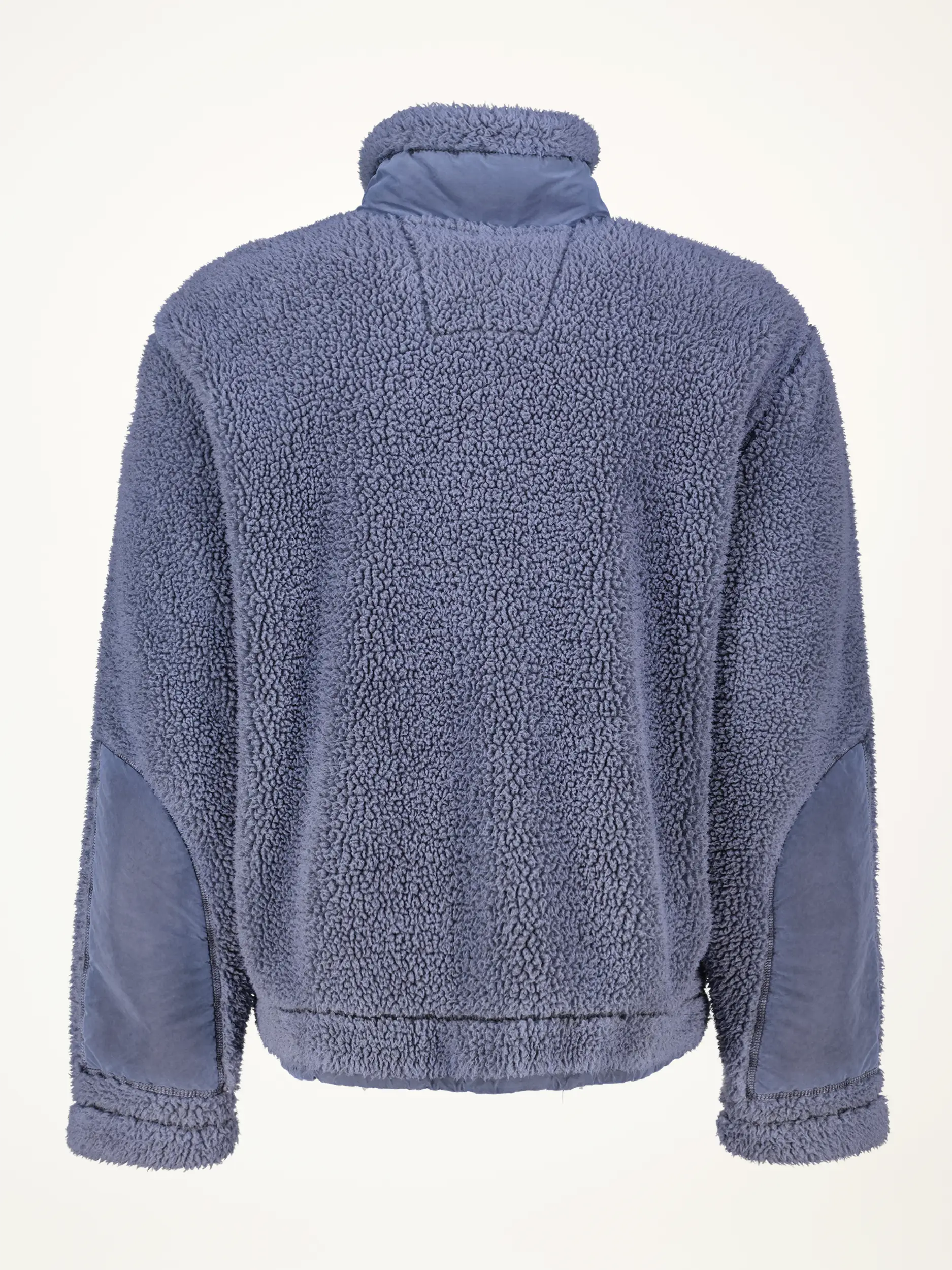 Teddyfelljacke 'Kimball' - Artikel Rückseite - Farbe: Blau