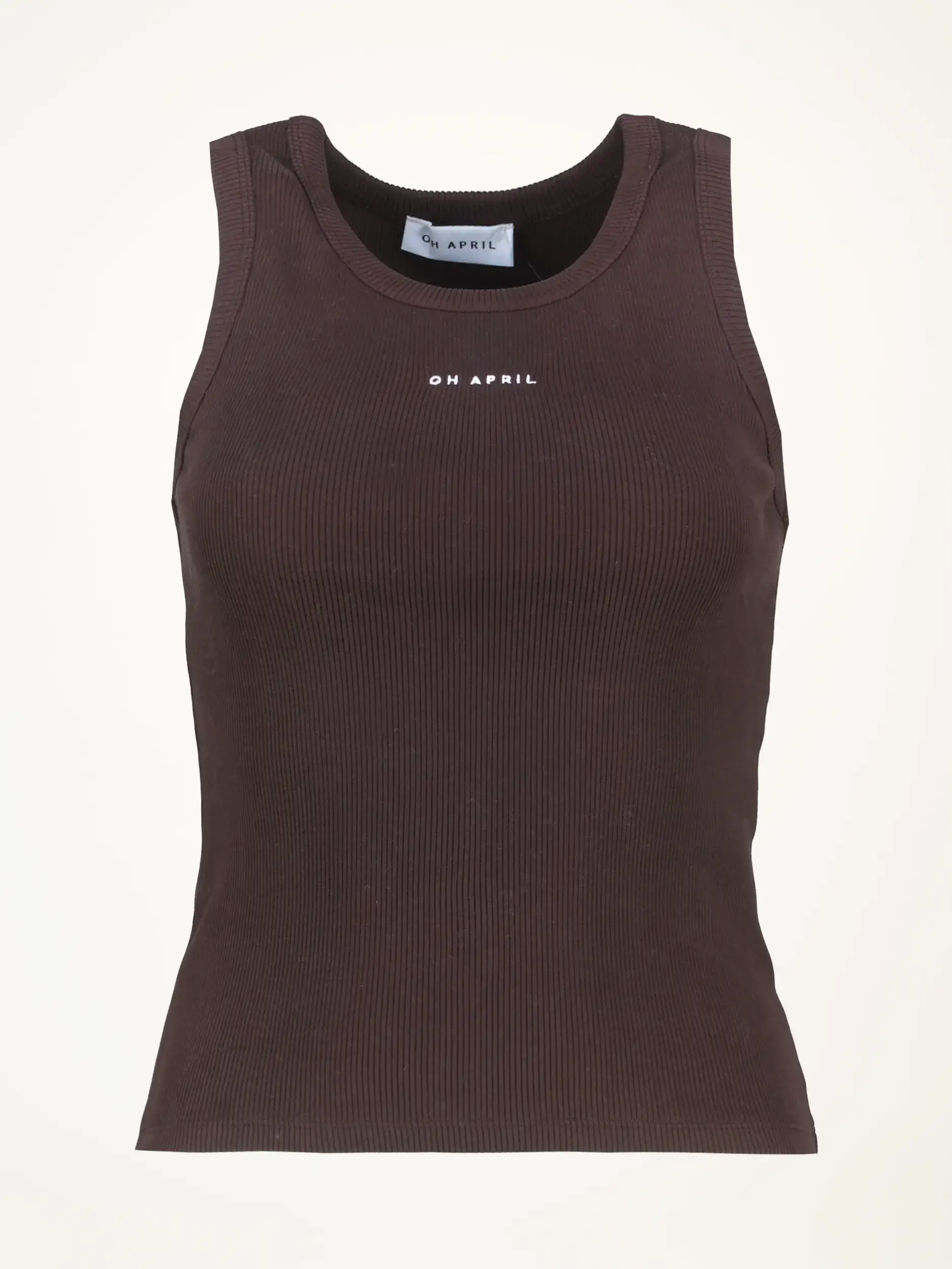 Rippstricktop 'Dara' - Artikelansicht - Farbe: Braun