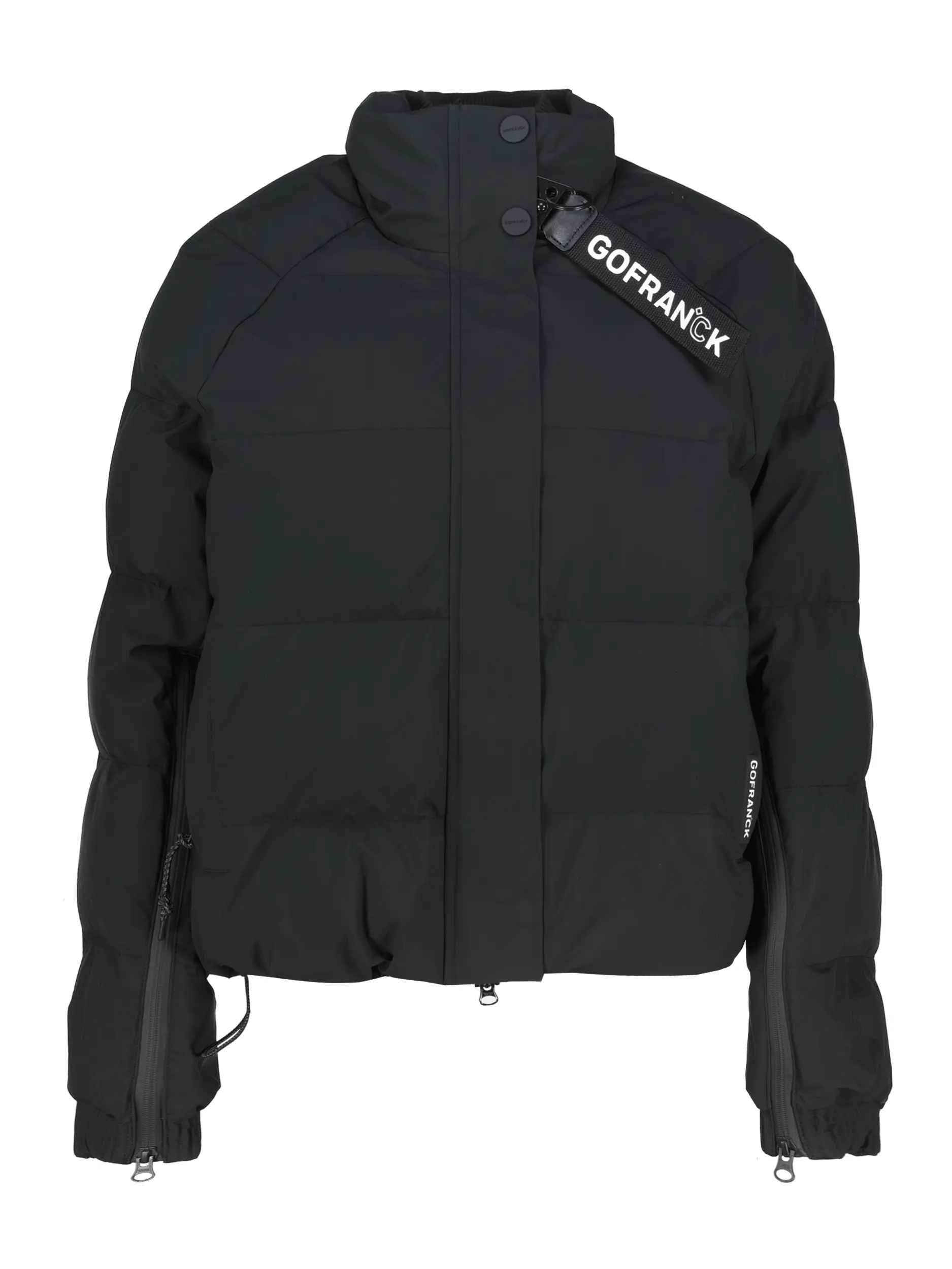 Jacke 'Agasga' - Artikel Vorderseite - Farbe: Schwarz