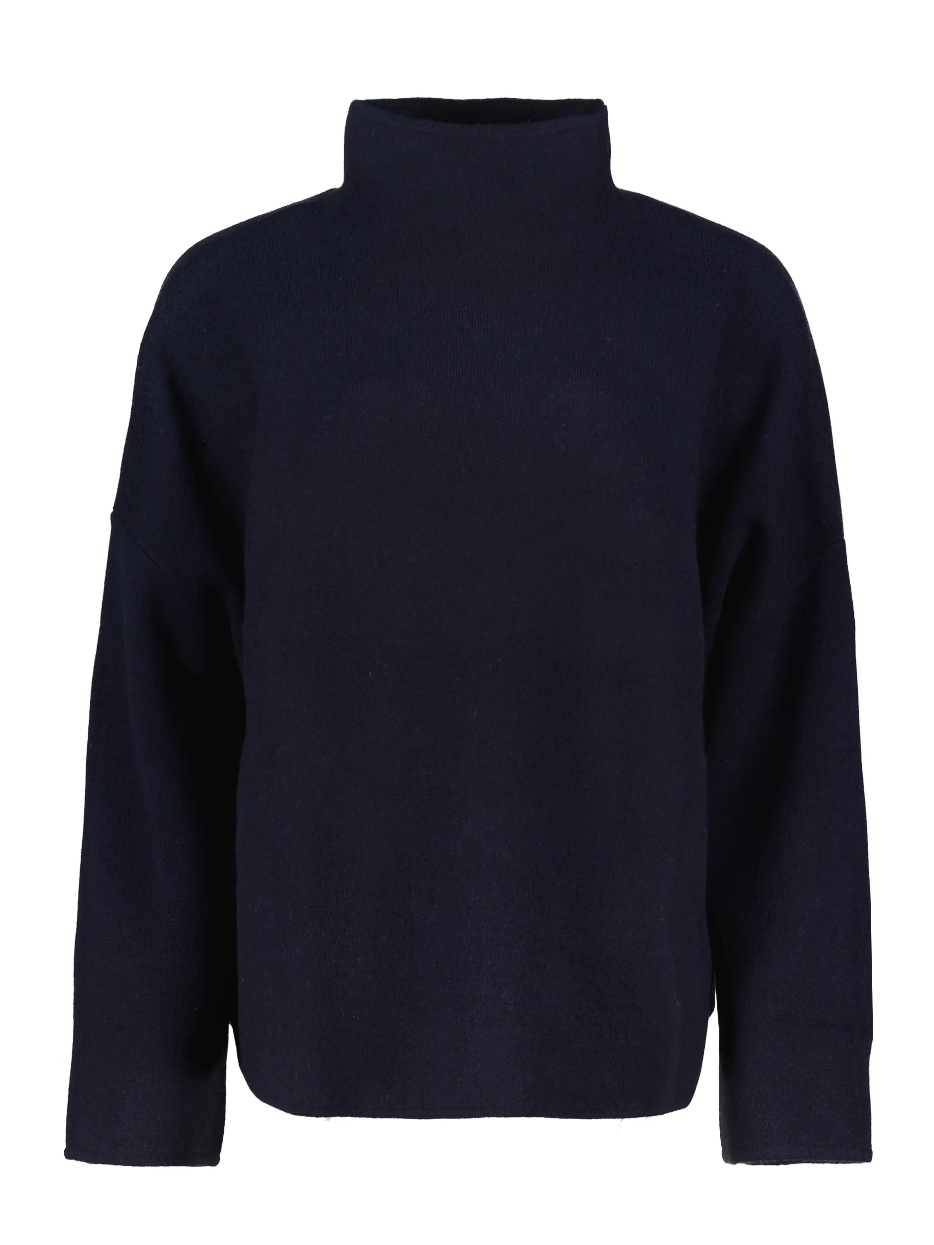 Pullover aus Wolle langarm - Artikel Vorderseite - Farbe: Blau