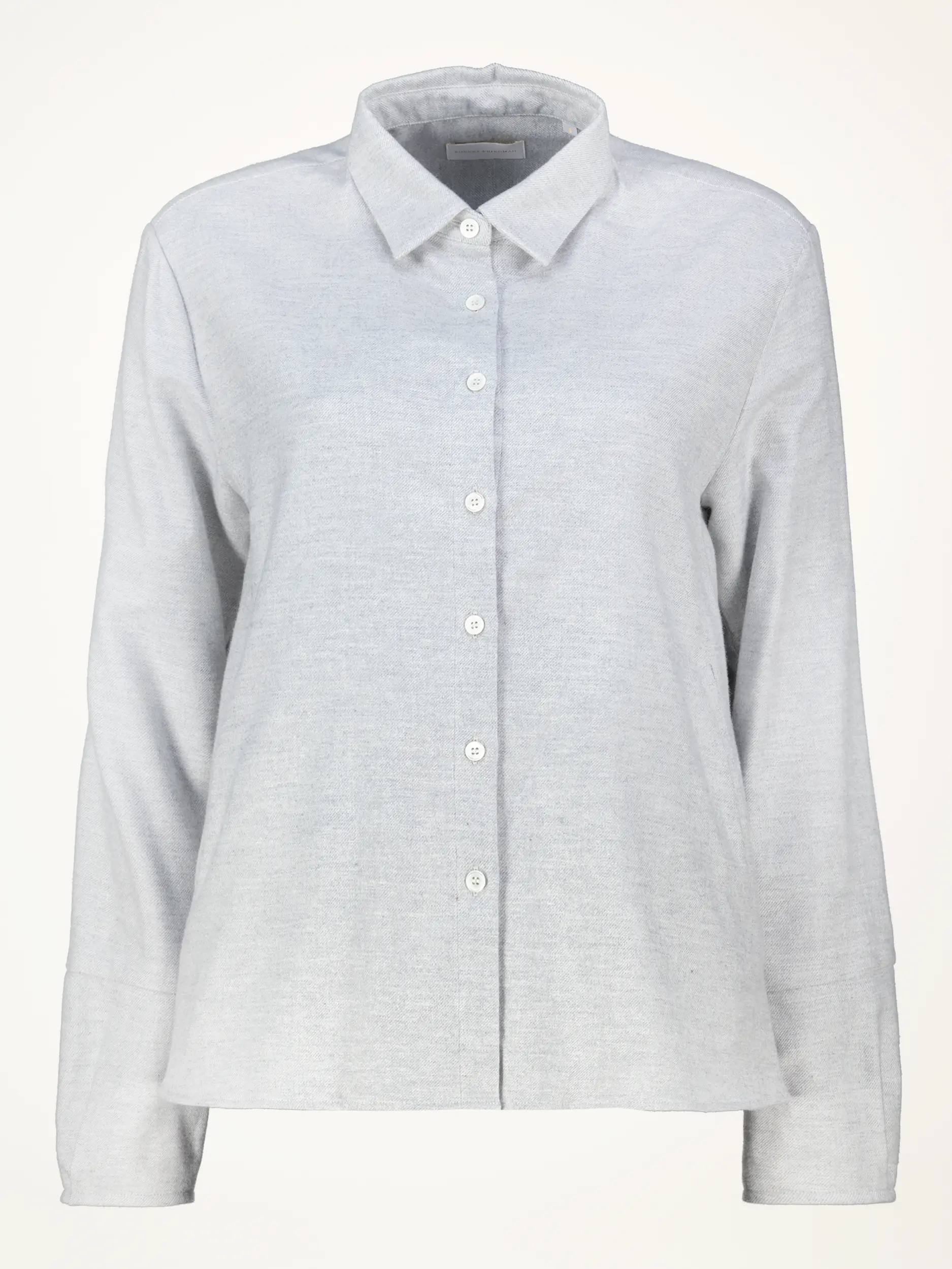 Flanellbluse 'Tiny' - Artikelansicht - Farbe: Grau