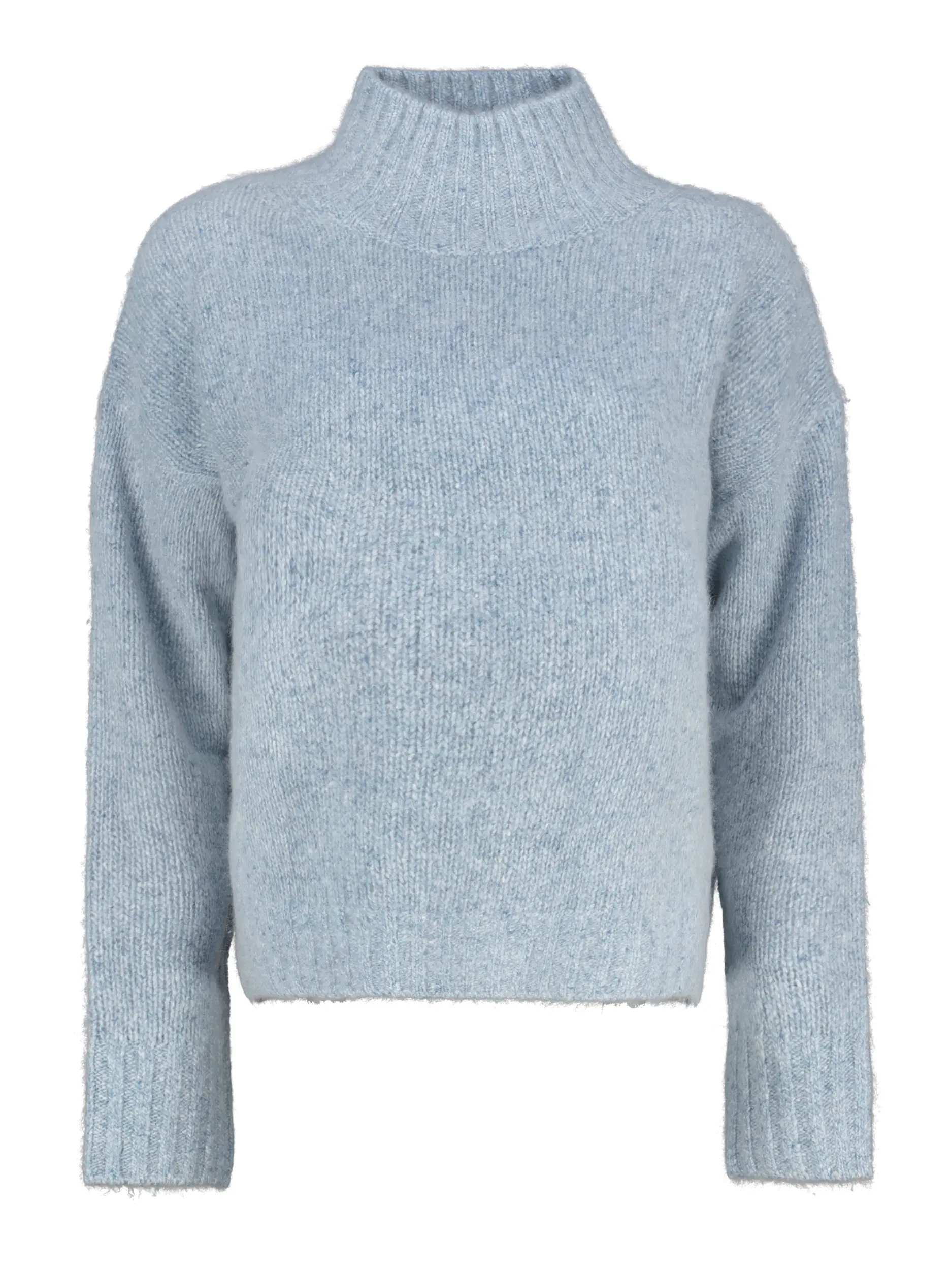 Pullover aus Kaschmir langarm - Artikel Vorderseite - Farbe: Grün