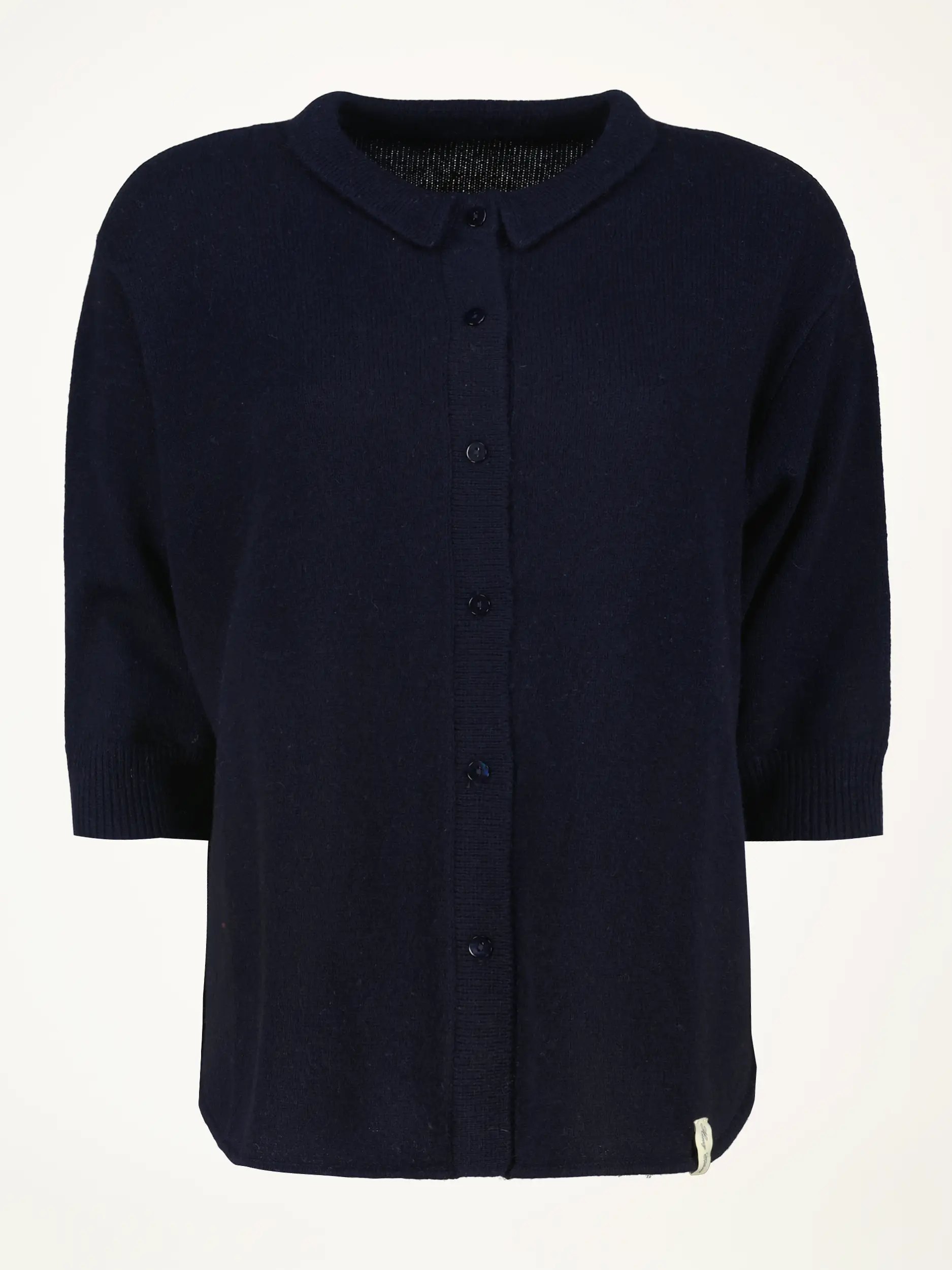 Strickjacke aus Kaschmir Mix - Artikelansicht - Farbe: Blau