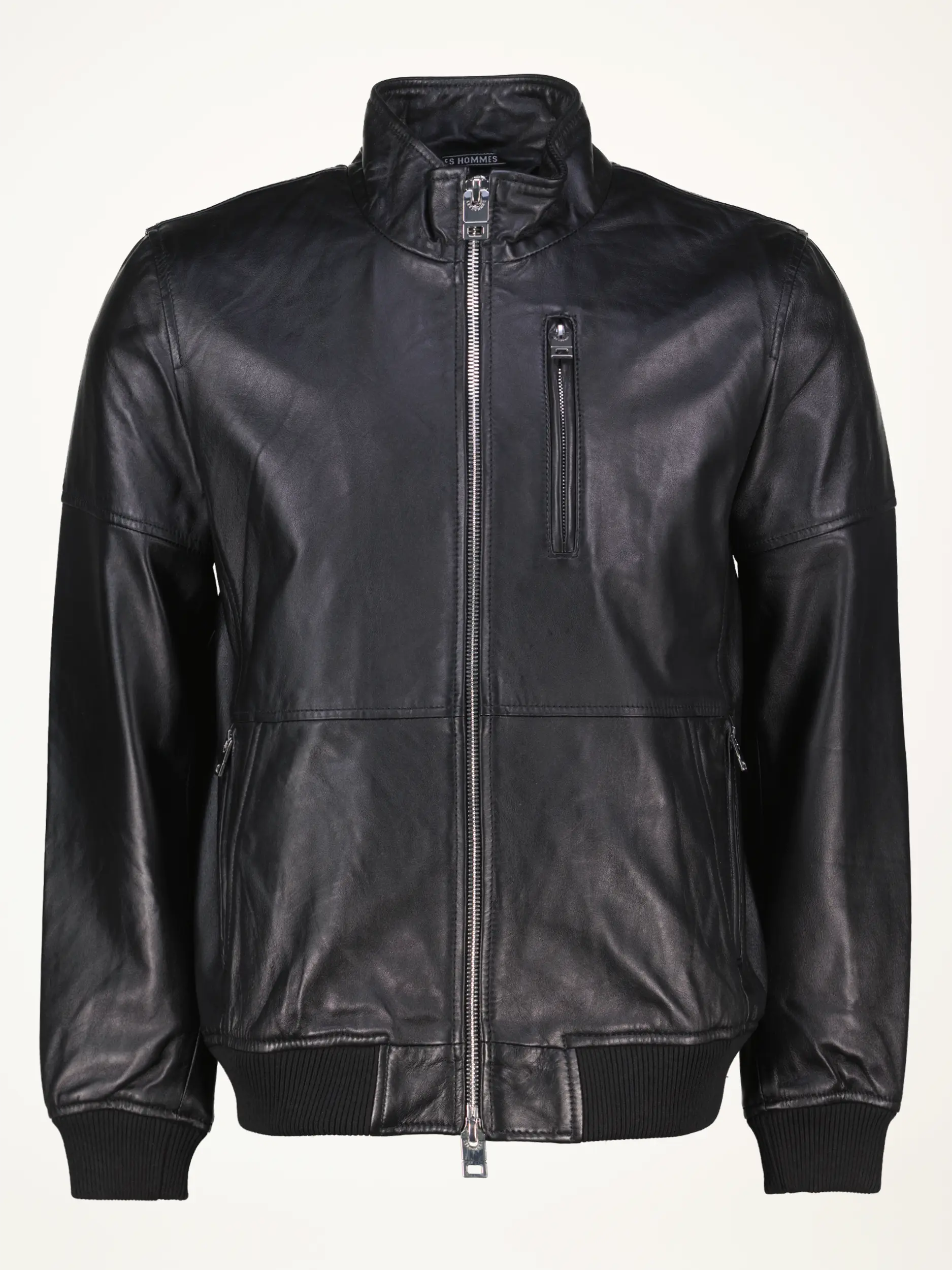 Lederjacke - Artikelansicht - Farbe: Schwarz Lederjacke - Artikelansicht - Farbe: Schwarz