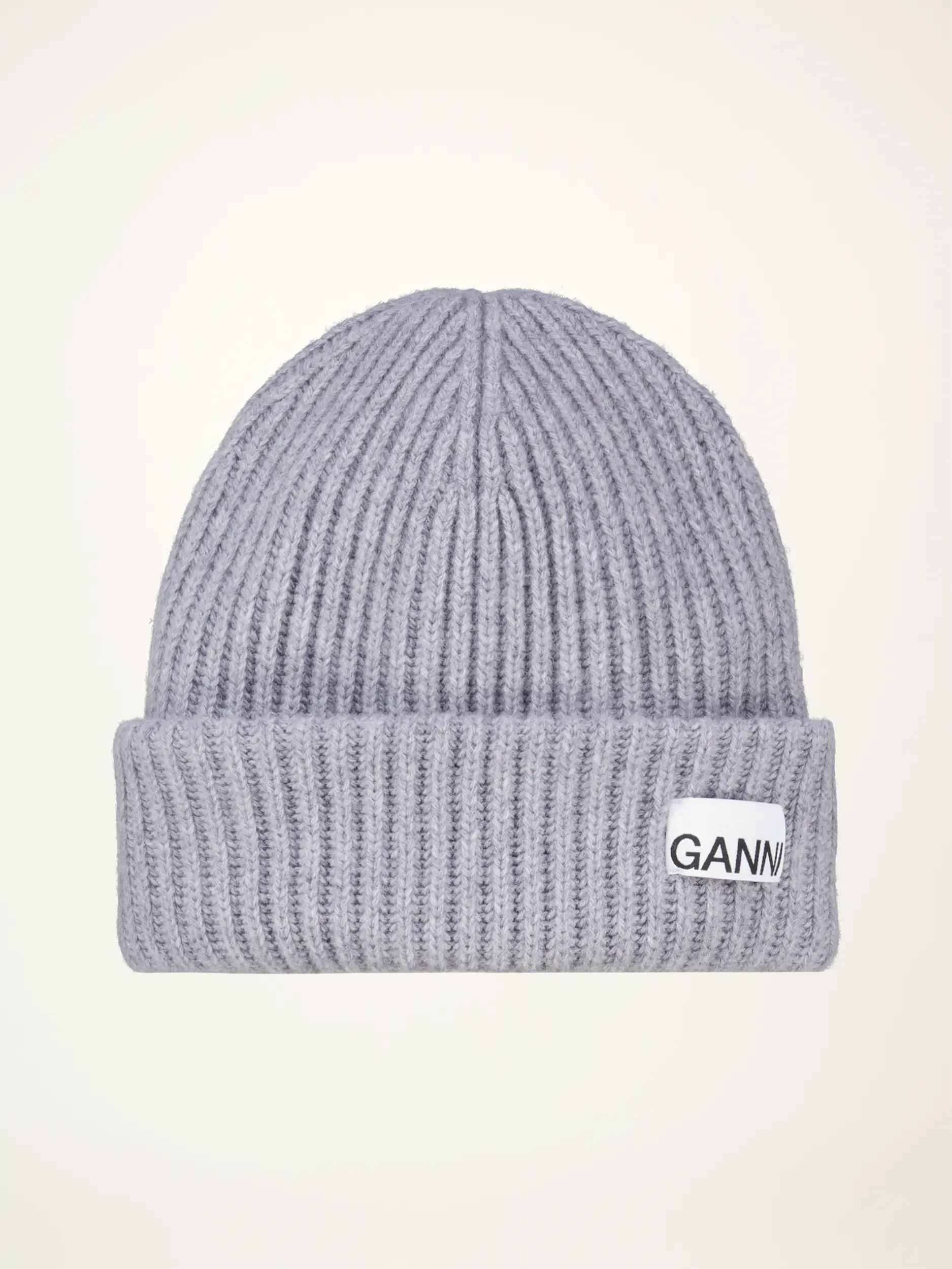 Mütze mit Logo-Patch - Artikelansicht - Farbe: Grau Mütze mit Logo-Patch - Artikelansicht - Farbe: Grau