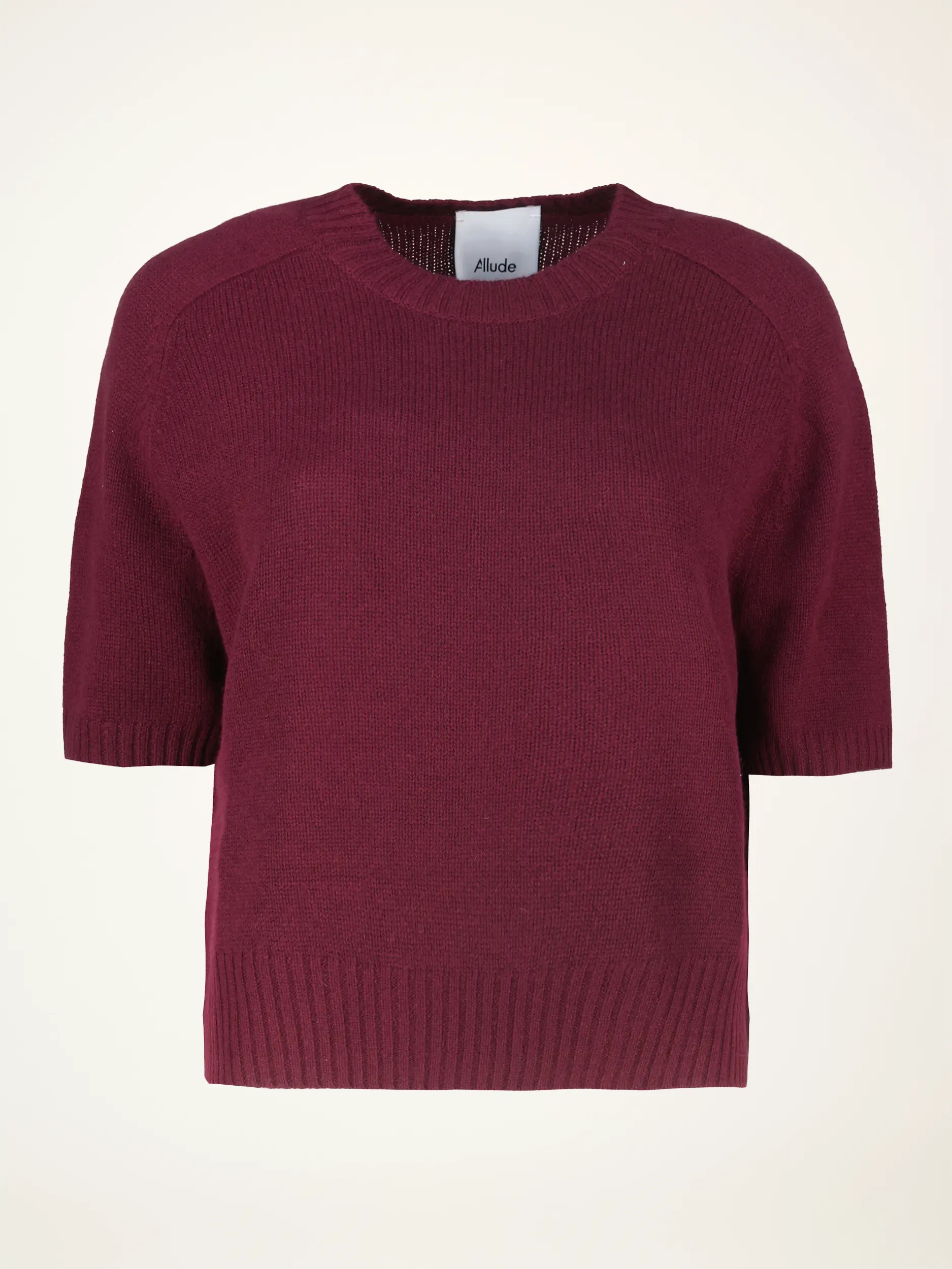 Pullover aus Kaschmir 3/4-Arm - Artikelansicht - Farbe: Rot