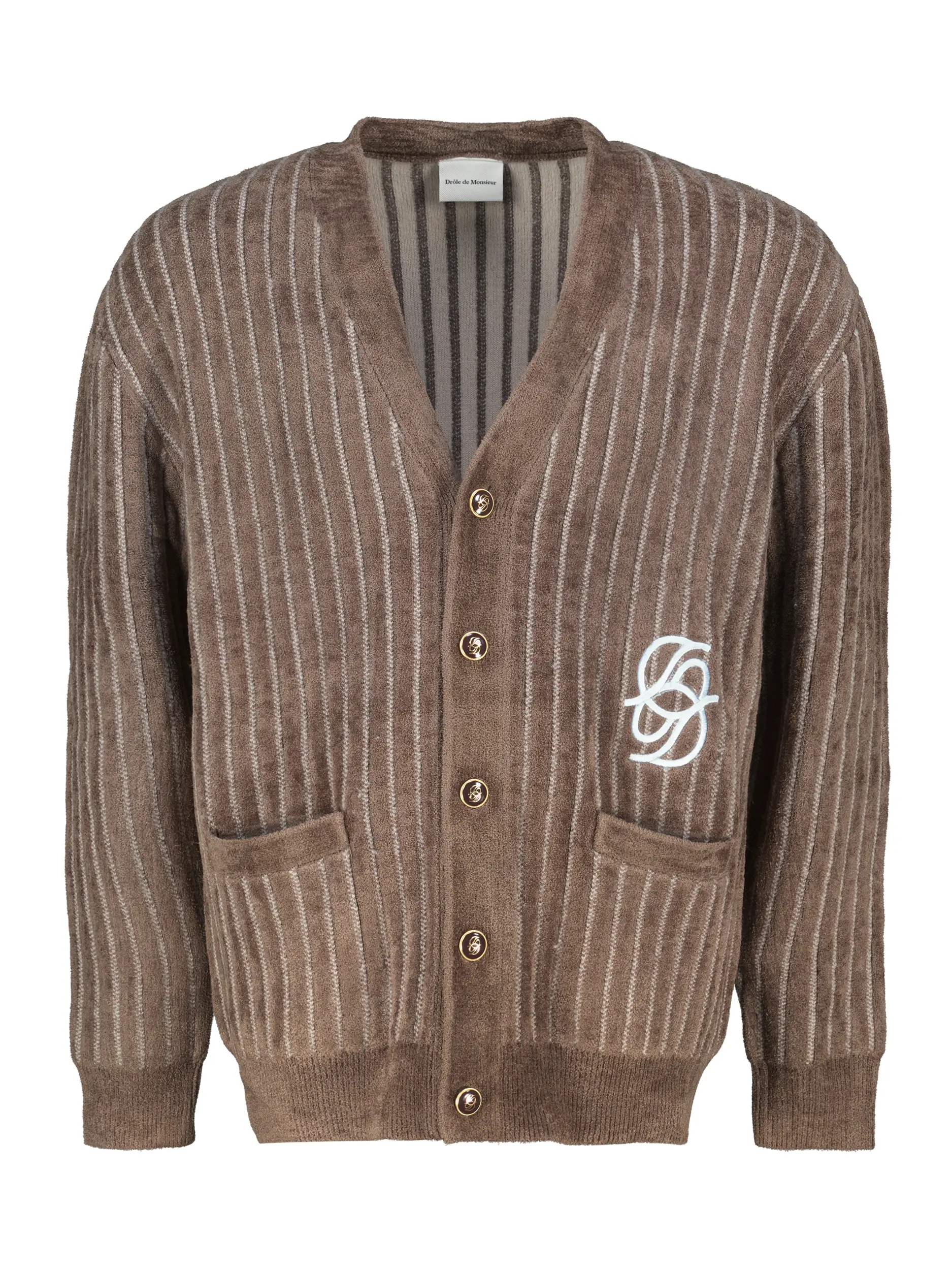 Strickjacke - Artikel Vorderseite - Farbe: Braun