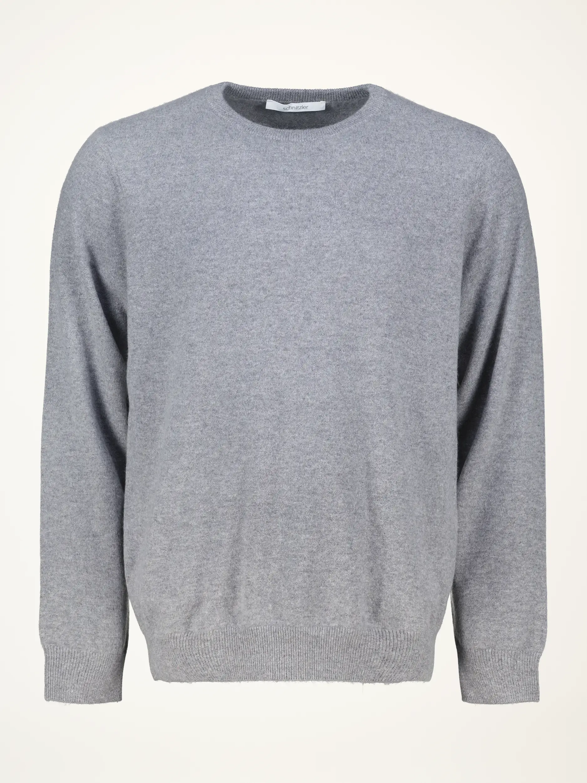Pullover aus Kaschmir langarm - Artikelansicht - Farbe: Grau
