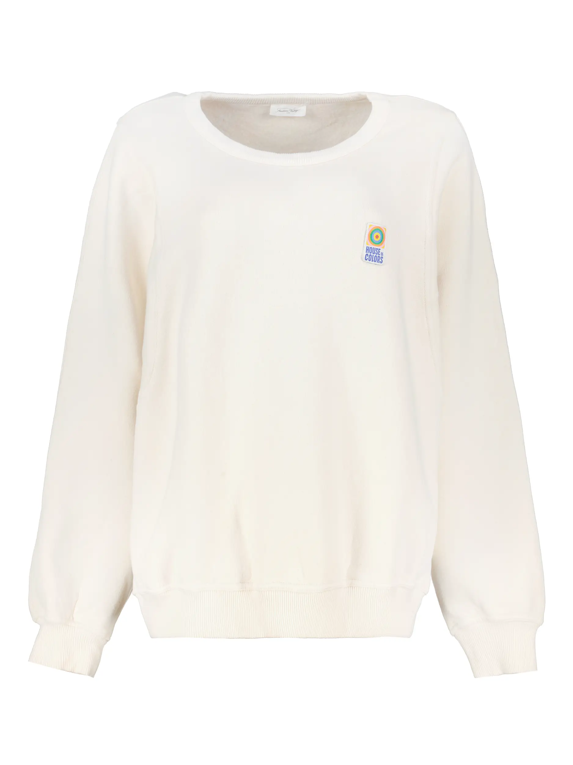 Sweatshirt - Artikel Vorderseite - Farbe: Creme