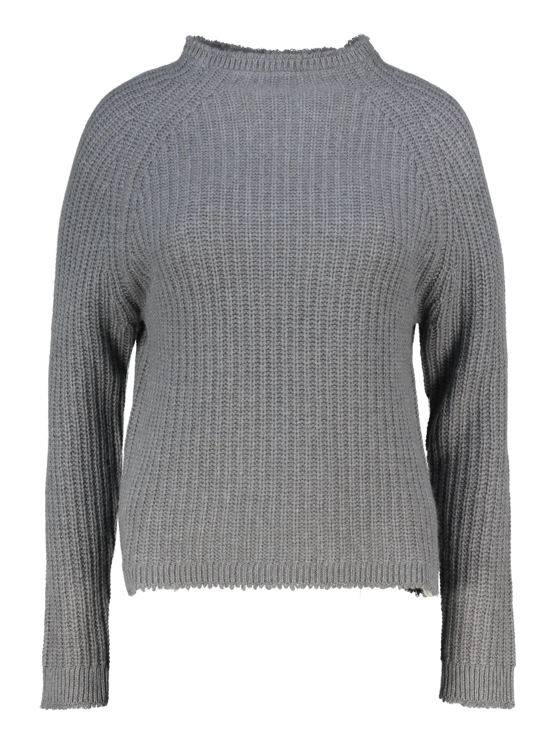 Pullover aus Kaschmir langarm - Artikel Vorderseite - Farbe: Grün