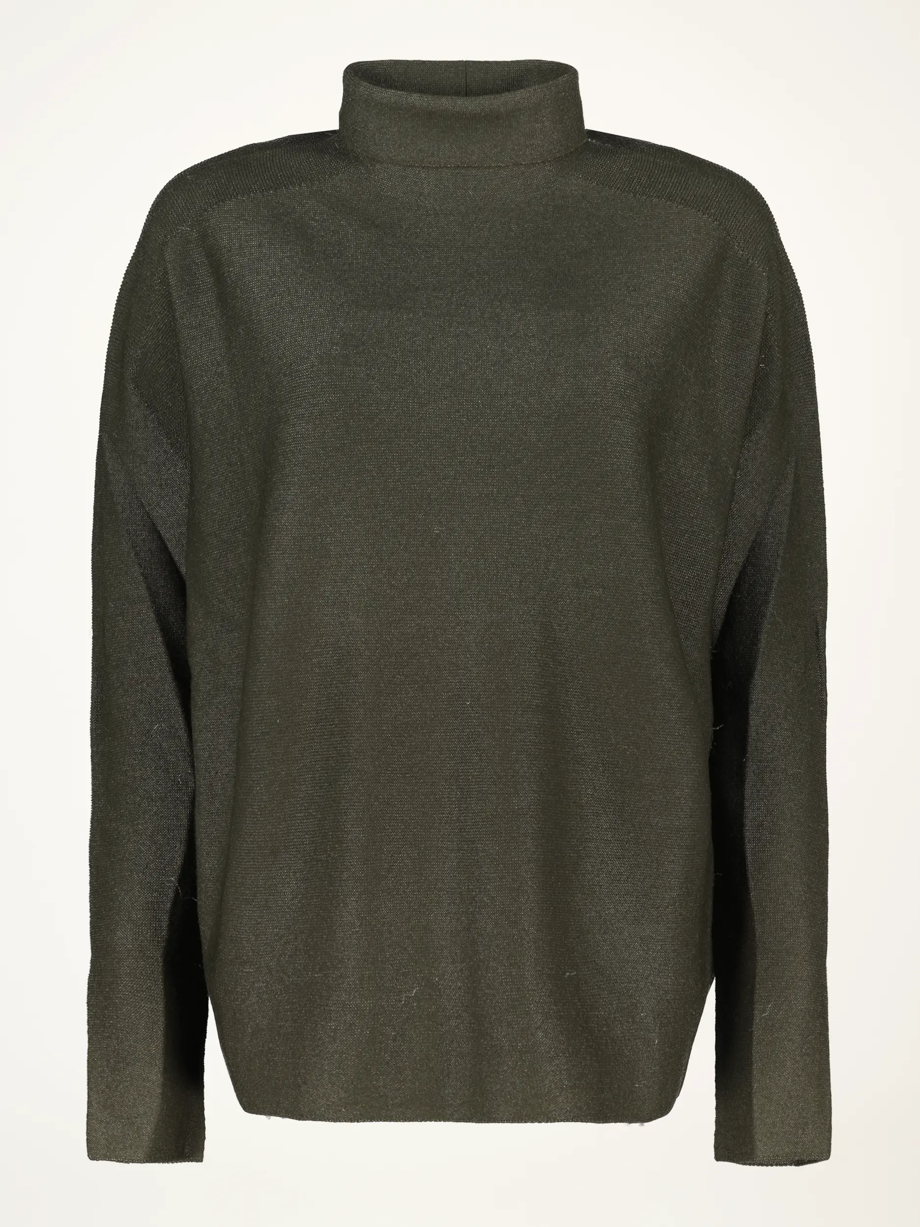 Pullover 'Liora' aus Wolle langarm - Artikelansicht - Farbe: Grün
